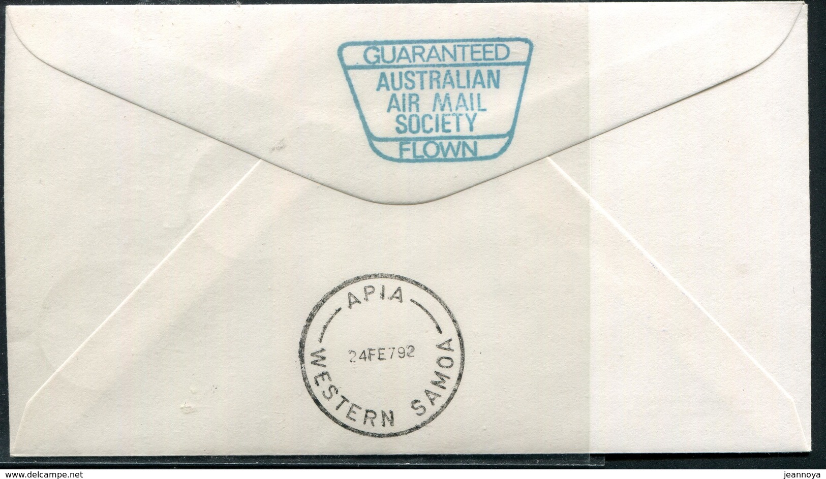 WALLIS ET FUTUNA - N°174 & 216 / LETTRE AVION VOL EXPERIMENTAL WALLIS-SAMOA DE MATA-UTU LE 25/2/1979 - SUP - Lettres & Documents