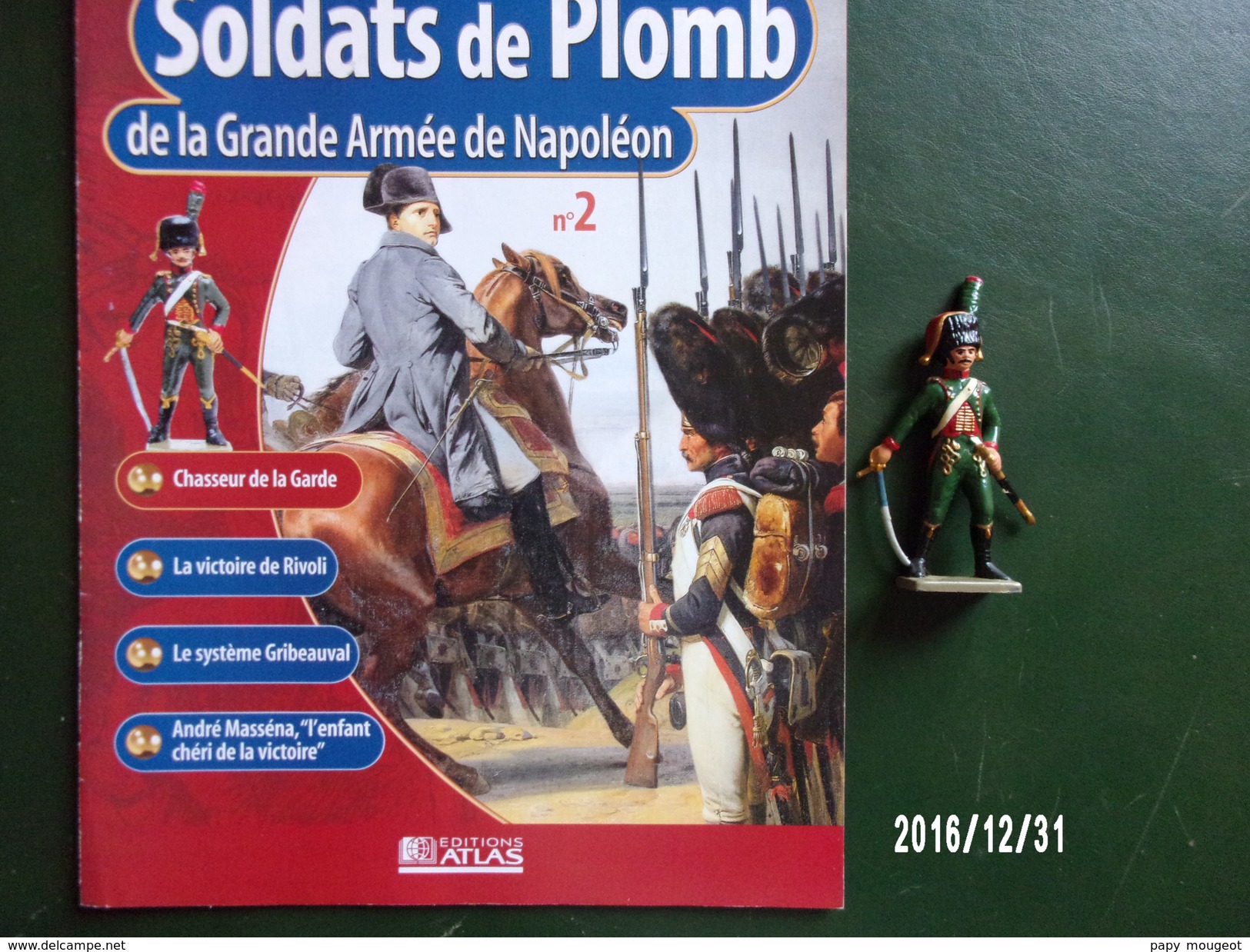 Chasseur De La Garde - Soldats De Plomb De La Grande Armée De Napoléon - Soldats De Plomb