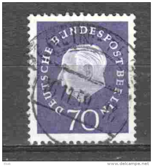 Germany Berlin 1959 Mi 186 Canceled (2) - Used Stamps