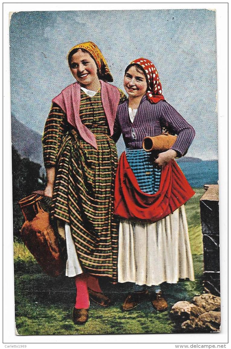 COSTUMI SICILIANI 1929 VIAGGIATA FP - Other & Unclassified