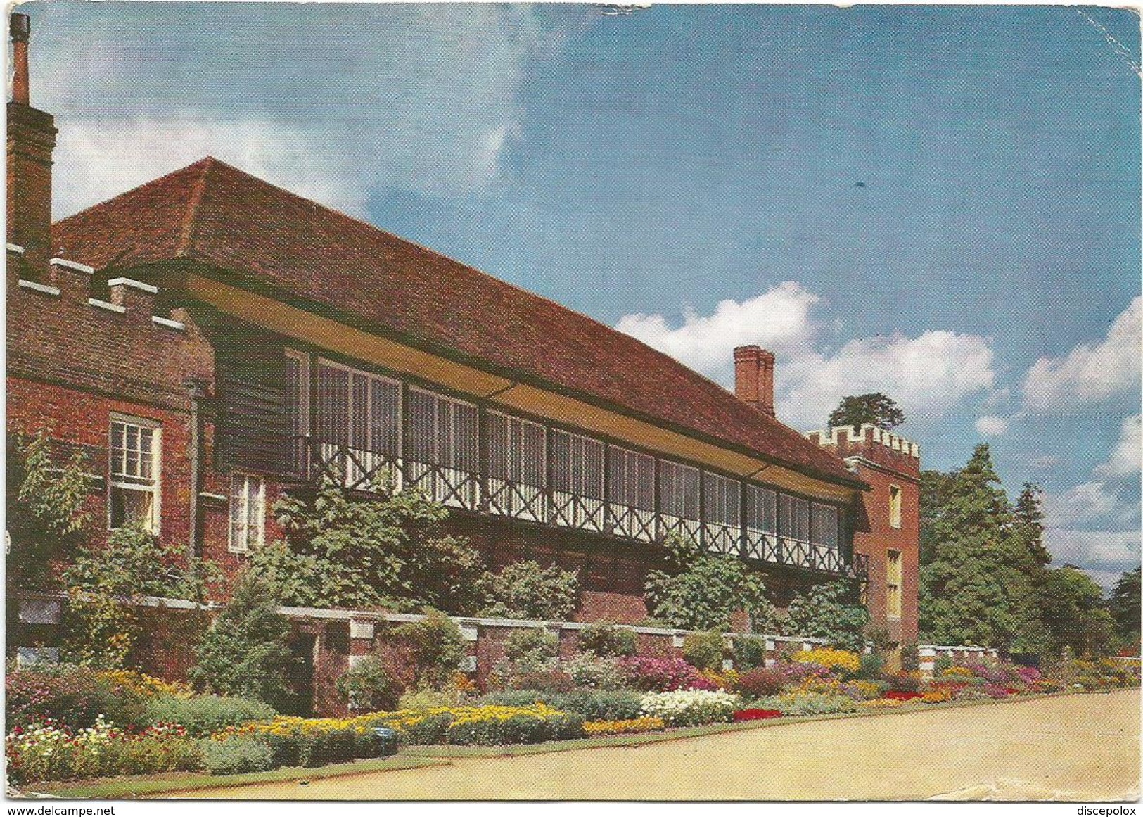 T1660 Hampton Court Palace - The Tudor Tennis Court From The Broad Walk / Viaggiata 1969 - Middlesex