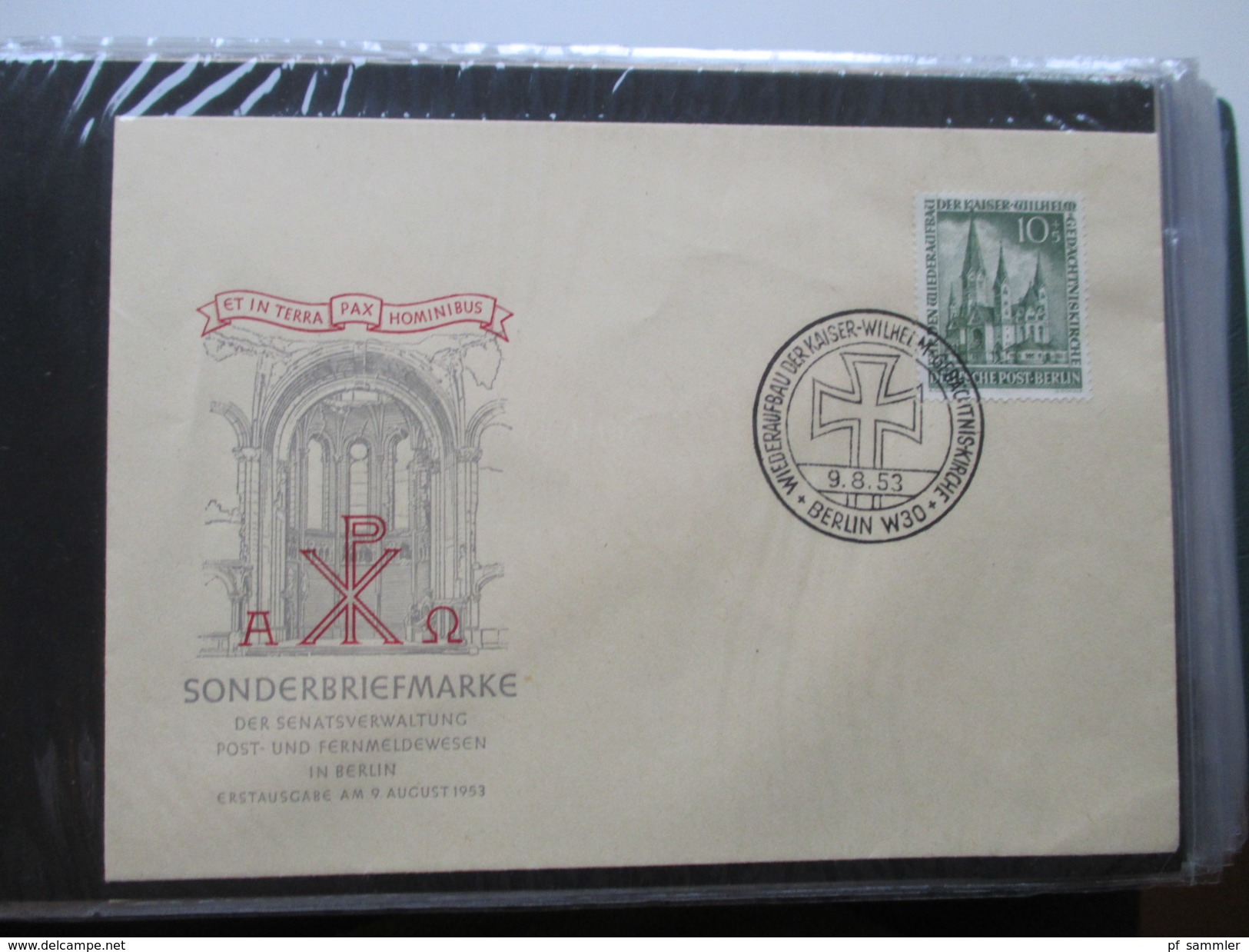 Berlin FDC / Bedarf 1953 - 1991 Fast Alles Portogerecht + Berlin Stempel! Kehrdrucke / HAN / Paare Sehr Spannend! 88 Stk - Colecciones (en álbumes)