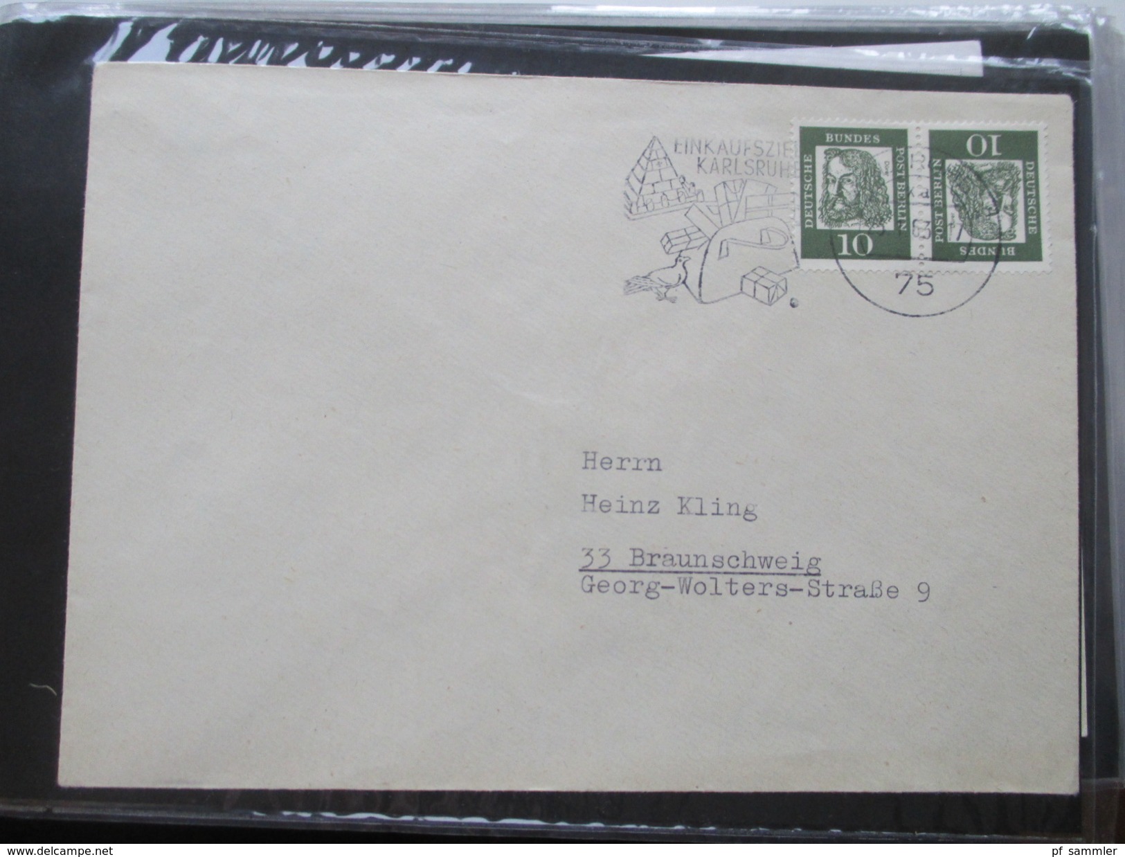 Berlin FDC / Bedarf 1953 - 1991 Fast alles portogerecht + Berlin Stempel! Kehrdrucke / HAN / Paare Sehr spannend! 88 stk