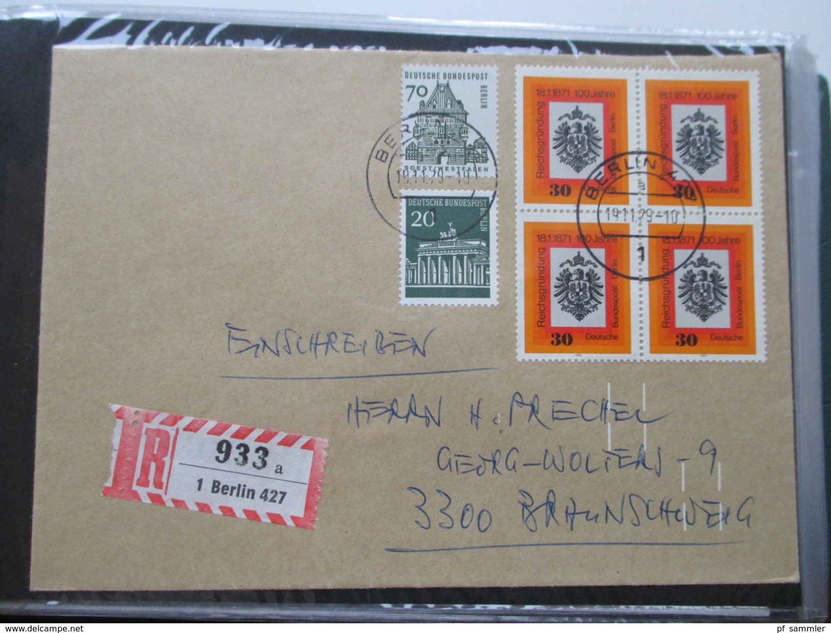 Berlin FDC / Bedarf 1953 - 1991 Fast alles portogerecht + Berlin Stempel! Kehrdrucke / HAN / Paare Sehr spannend! 88 stk