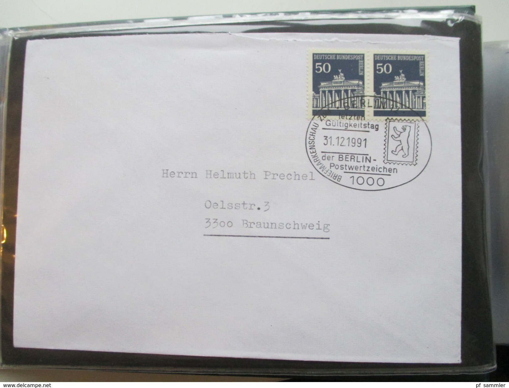 Berlin FDC / Bedarf 1953 - 1991 Fast alles portogerecht + Berlin Stempel! Kehrdrucke / HAN / Paare Sehr spannend! 88 stk