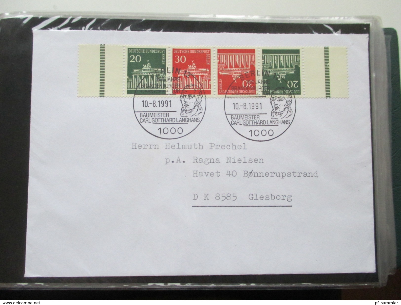 Berlin FDC / Bedarf 1953 - 1991 Fast alles portogerecht + Berlin Stempel! Kehrdrucke / HAN / Paare Sehr spannend! 88 stk