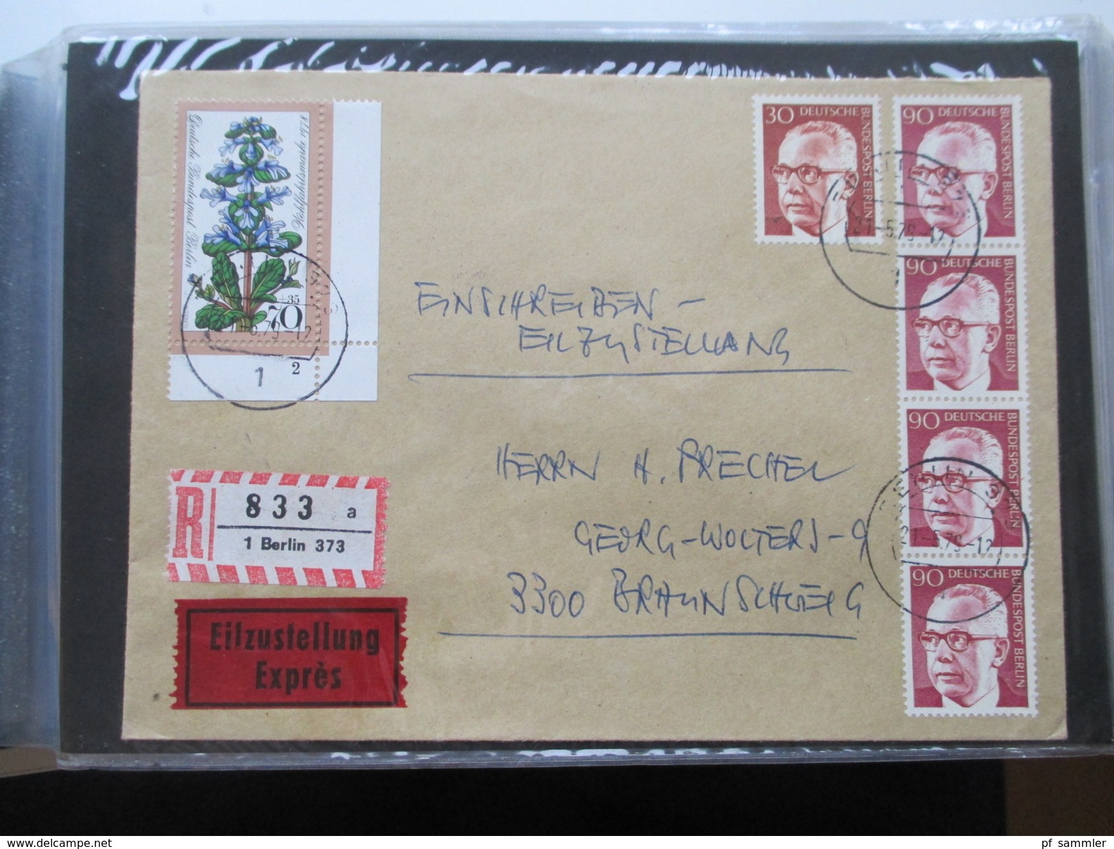 Berlin FDC / Bedarf 1953 - 1991 Fast alles portogerecht + Berlin Stempel! Kehrdrucke / HAN / Paare Sehr spannend! 88 stk