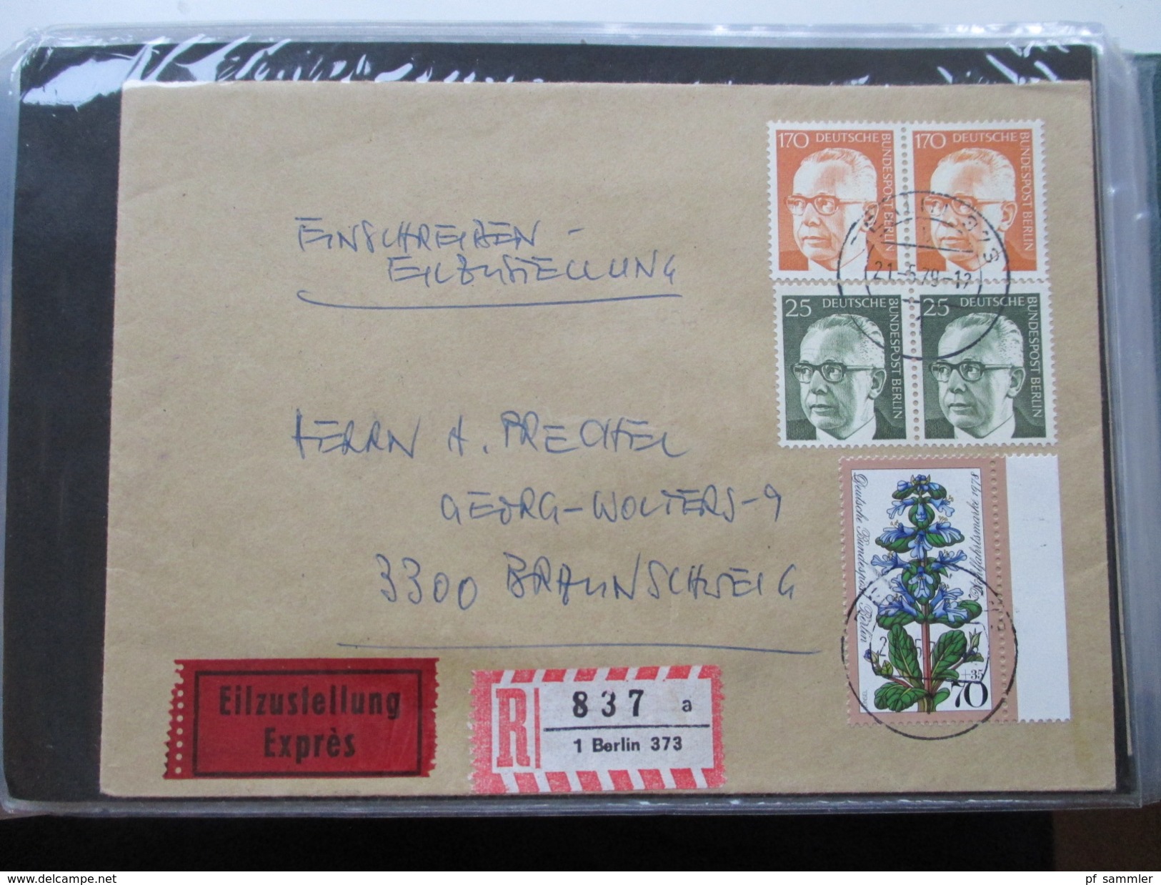 Berlin FDC / Bedarf 1953 - 1991 Fast alles portogerecht + Berlin Stempel! Kehrdrucke / HAN / Paare Sehr spannend! 88 stk