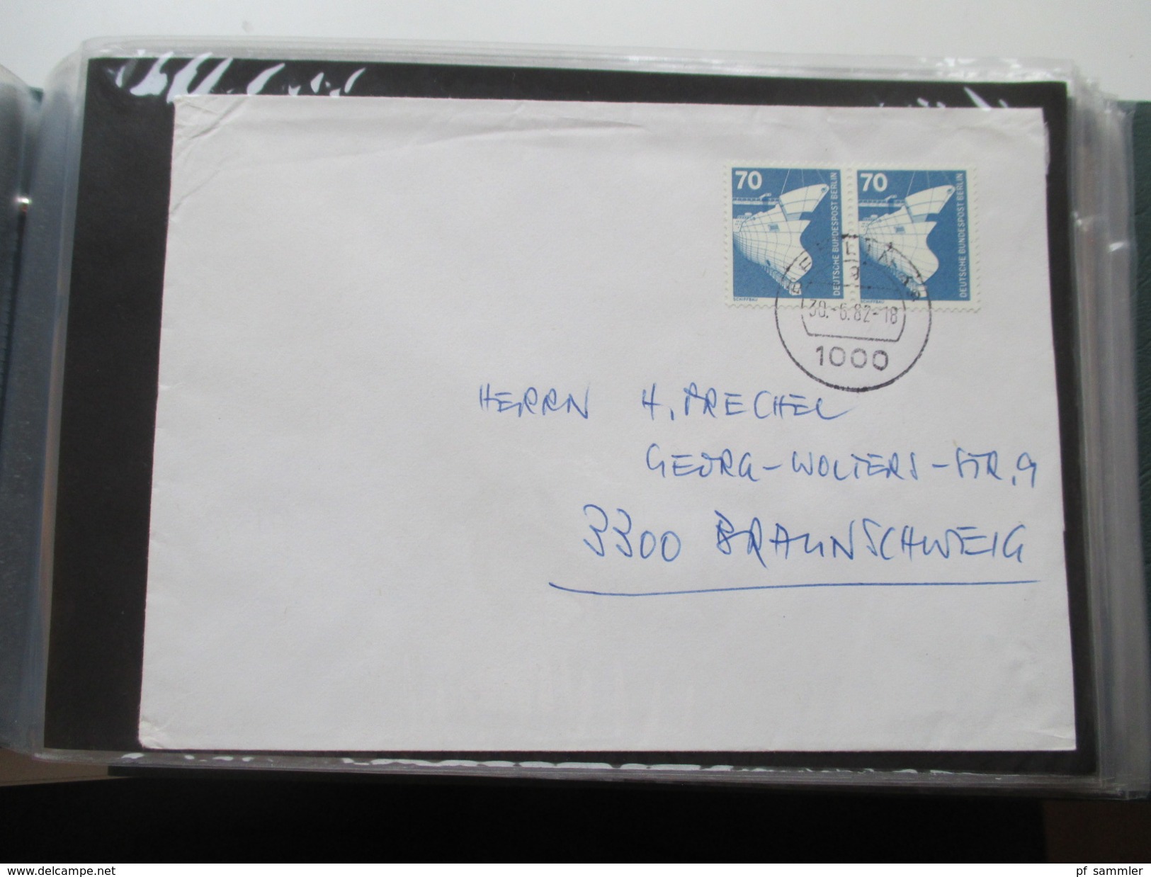 Berlin FDC / Bedarf 1953 - 1991 Fast alles portogerecht + Berlin Stempel! Kehrdrucke / HAN / Paare Sehr spannend! 88 stk