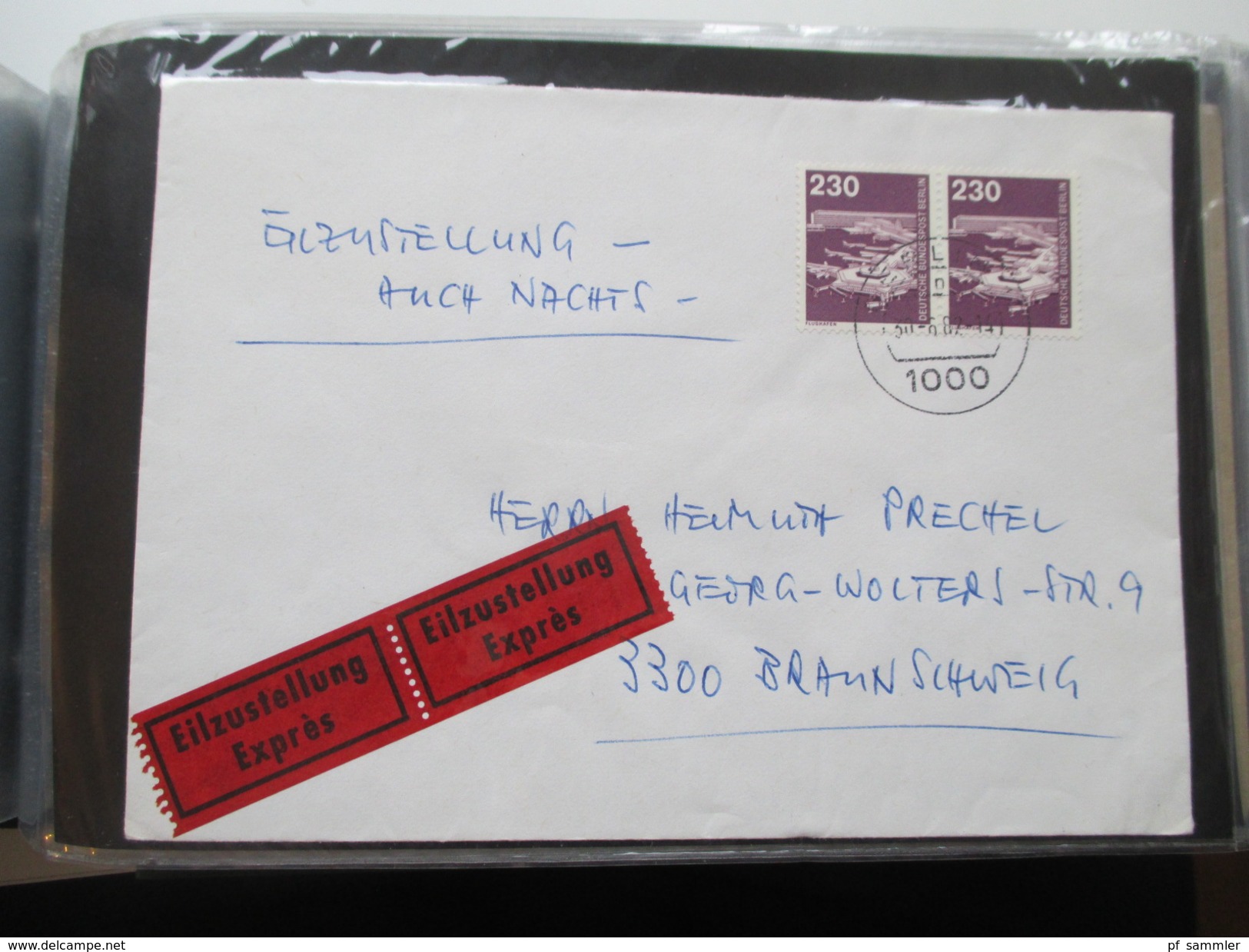 Berlin FDC / Bedarf 1953 - 1991 Fast alles portogerecht + Berlin Stempel! Kehrdrucke / HAN / Paare Sehr spannend! 88 stk