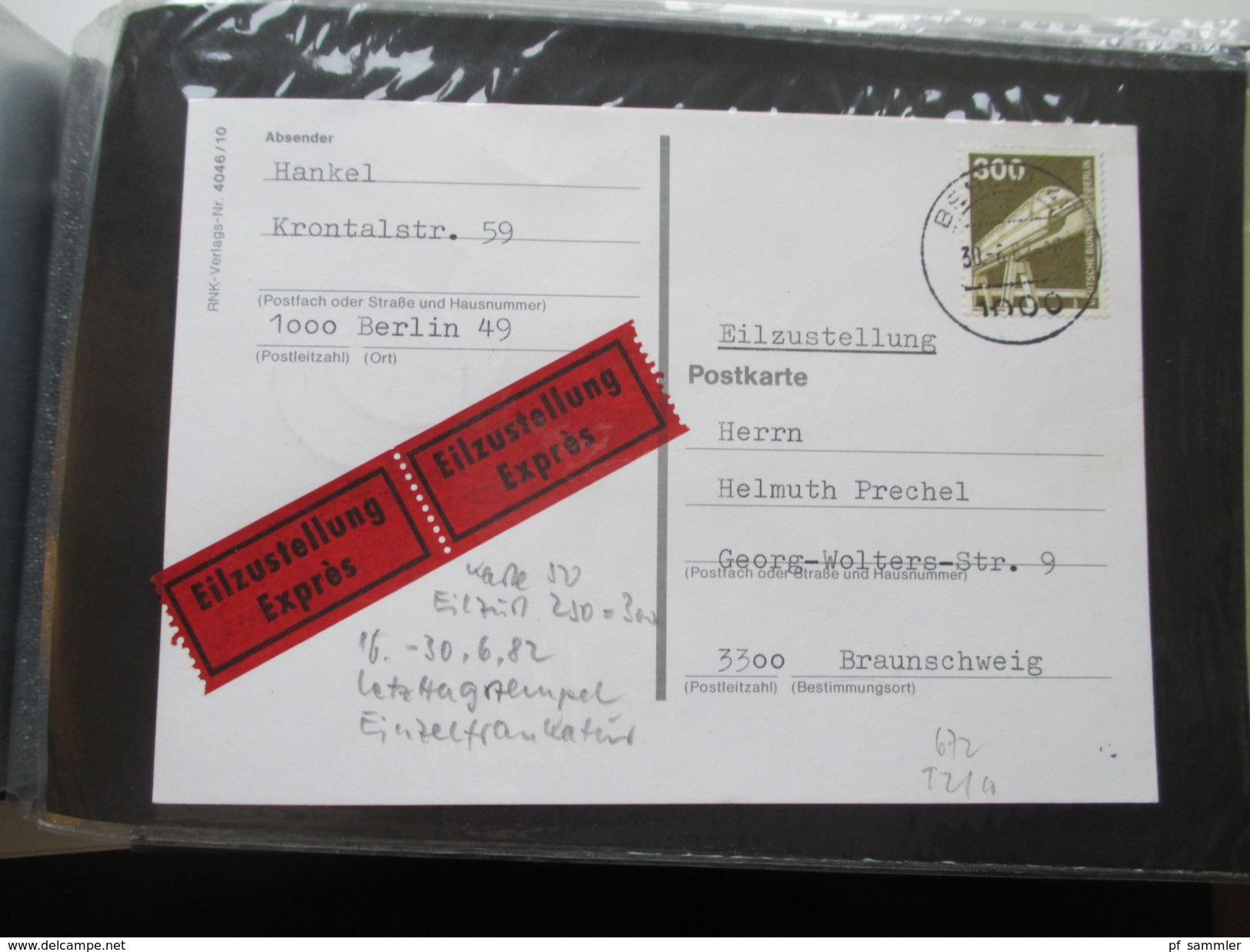 Berlin FDC / Bedarf 1953 - 1991 Fast alles portogerecht + Berlin Stempel! Kehrdrucke / HAN / Paare Sehr spannend! 88 stk