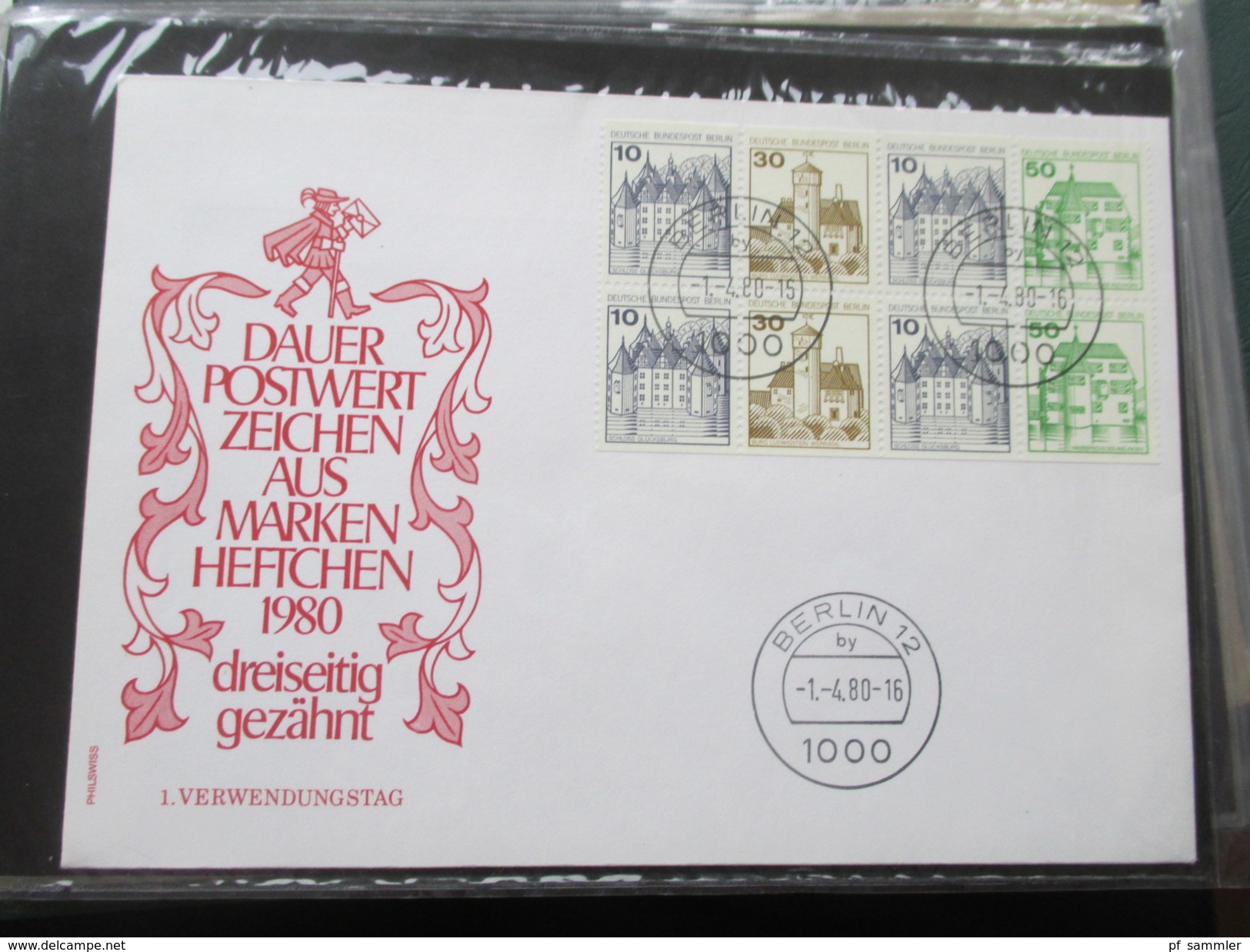 Berlin FDC / Bedarf 1953 - 1991 Fast alles portogerecht + Berlin Stempel! Kehrdrucke / HAN / Paare Sehr spannend! 88 stk