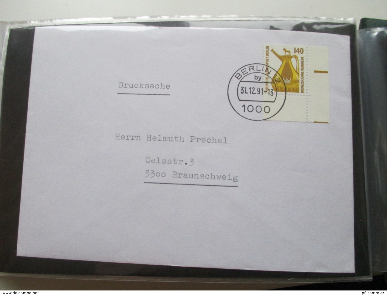 Berlin FDC / Bedarf 1953 - 1991 Fast alles portogerecht + Berlin Stempel! Kehrdrucke / HAN / Paare Sehr spannend! 88 stk