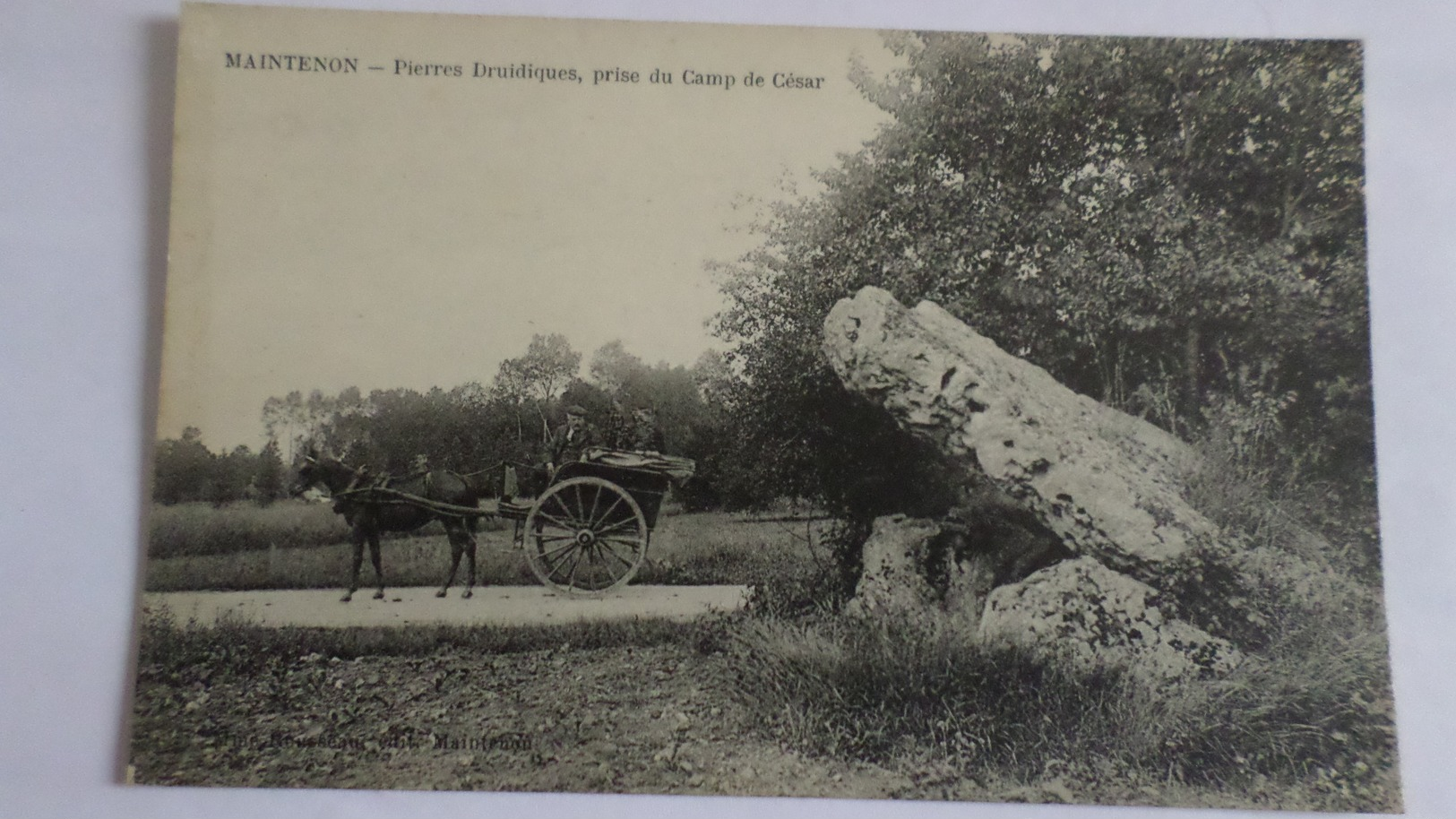 Maintenon- Pierres Druidiques, Prise Du Camp De César - Maintenon