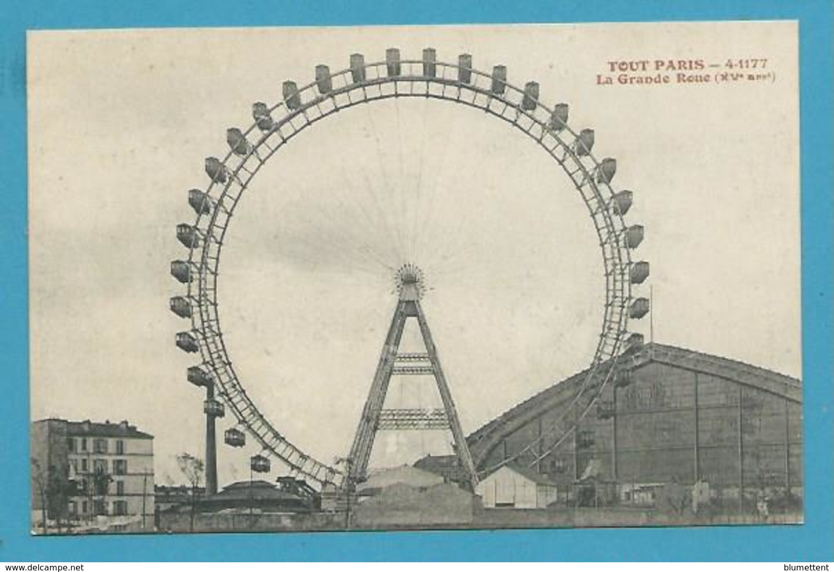 CPA 4-1177 - TOUT PARIS La Grande Roue (XVème) Ed. FLEURY - Distretto: 15