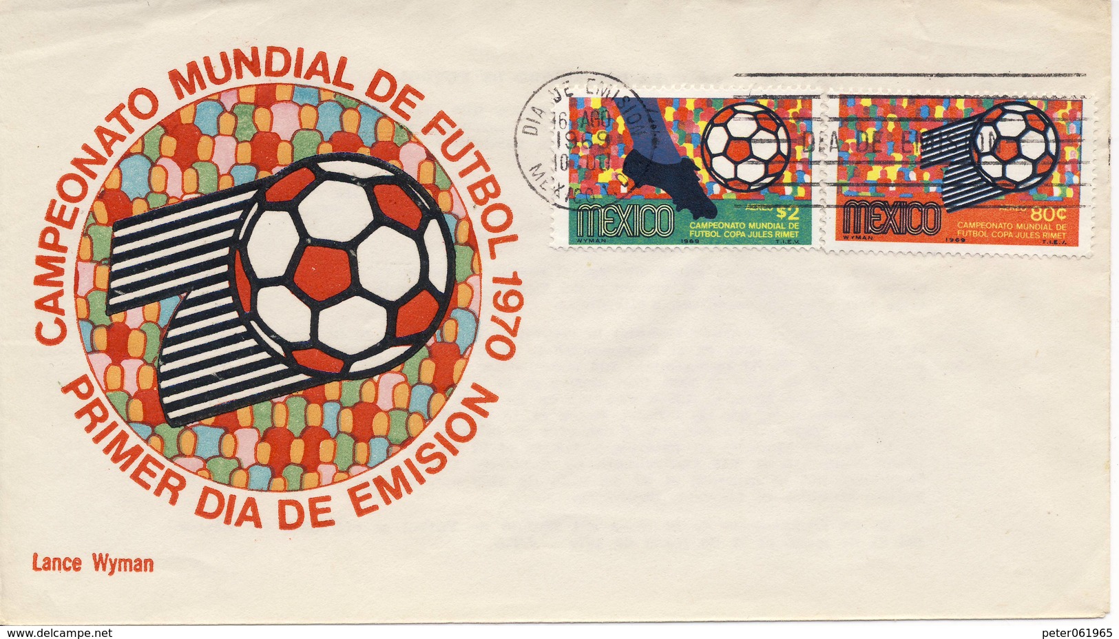 Voetbal: FDC Mexico - 1969 - 1970 – Mexique