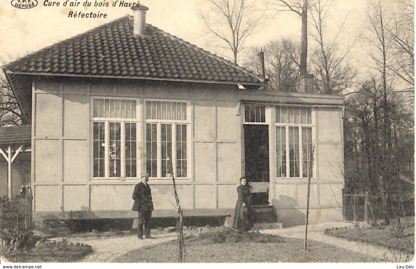 Havre (Mons). Cure D'air Du Bois D'Havré. Réfectoire. - Mons