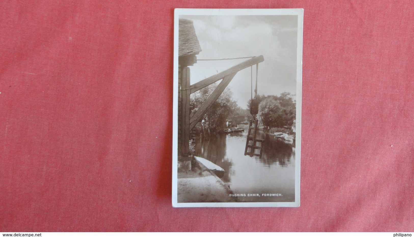 RPPC  Ducking Chair  Fordwich-ref  2448 - Prison