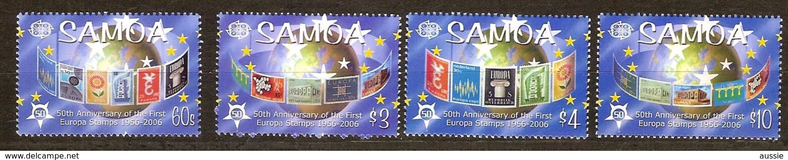 Samoa 2005 Yvertn° 996-999 *** MNH  Cote 18 Euro 50 Ans Europa 50 Jaar - Samoa