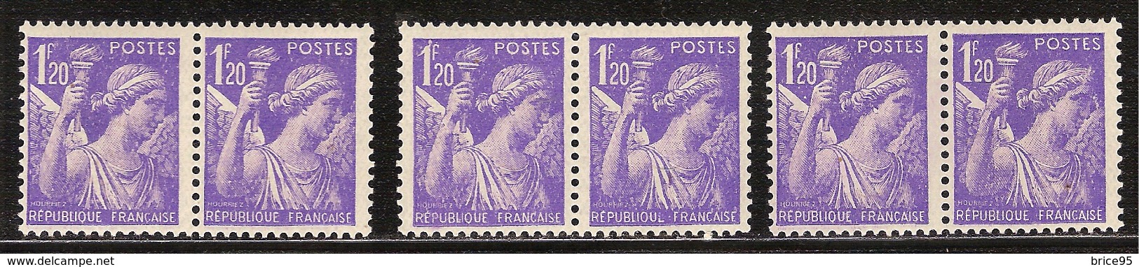 France Variété N° 651 ** Impression Défectueuse - Neufs