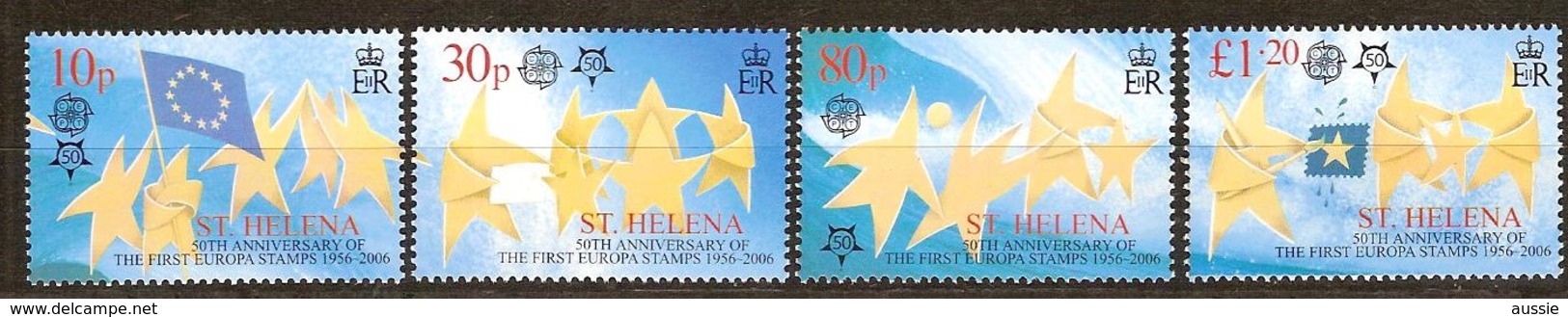 Sainte-Hélène St-Helena 2006 Yvertn° 905-908 *** MNH  Cote 12,50 Euro 50 Ans Europa 50 Jaar - Sainte-Hélène