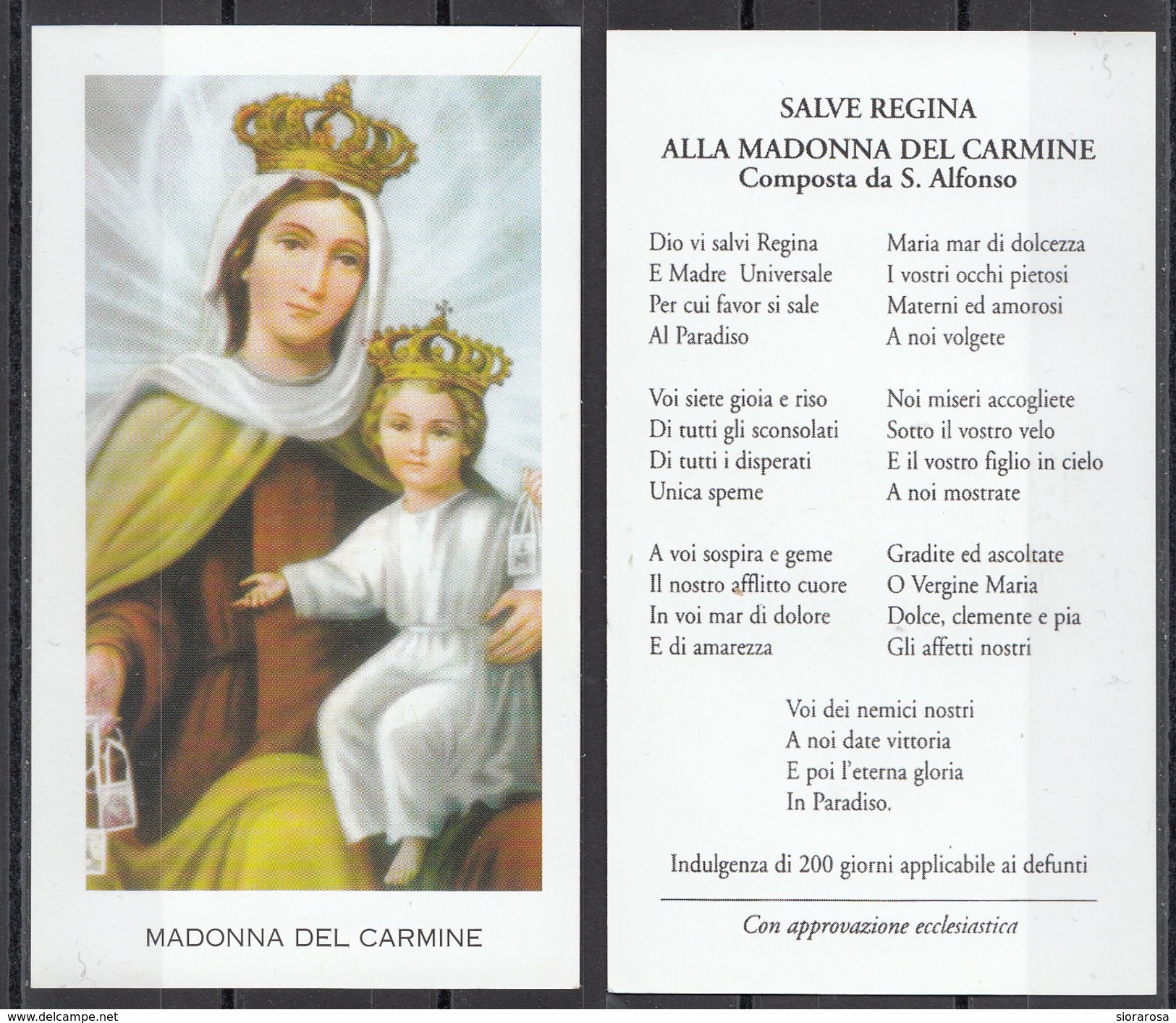 Madonna Del Carmine - Santini