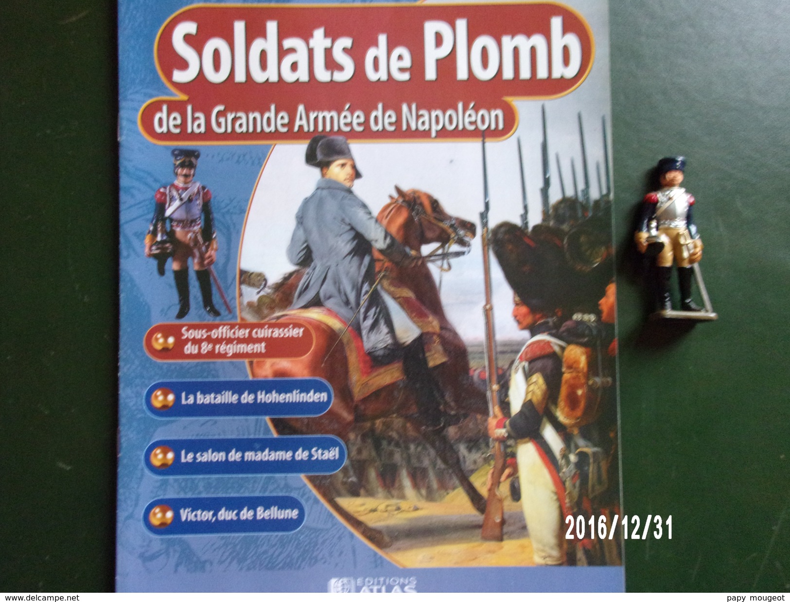 Cuirassier - Soldats De Plomb De La Grande Armée De Napoléon - Soldats De Plomb