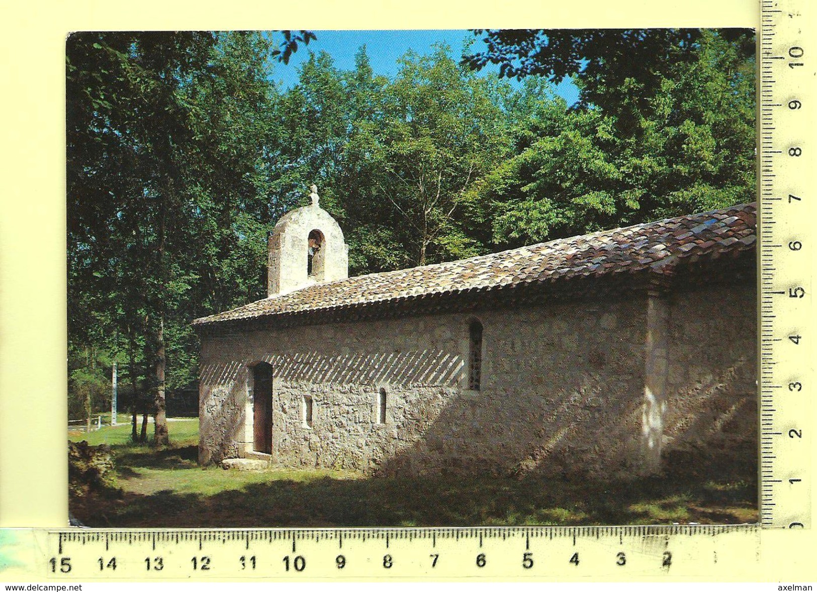 CPM, LAROQUE-TIMBAUT: La Chapelle De Saint-Germain - Laroque Timbault