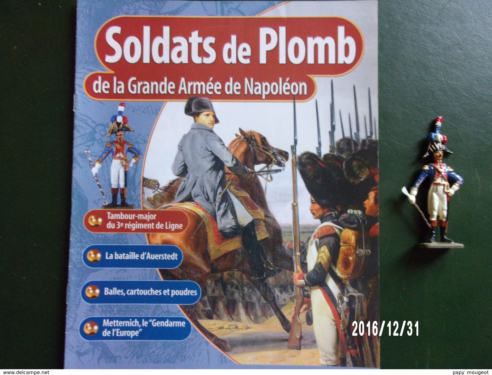 Tambour Major - Soldats De Plomb De La Grande Armée De Napoléon - Soldats De Plomb