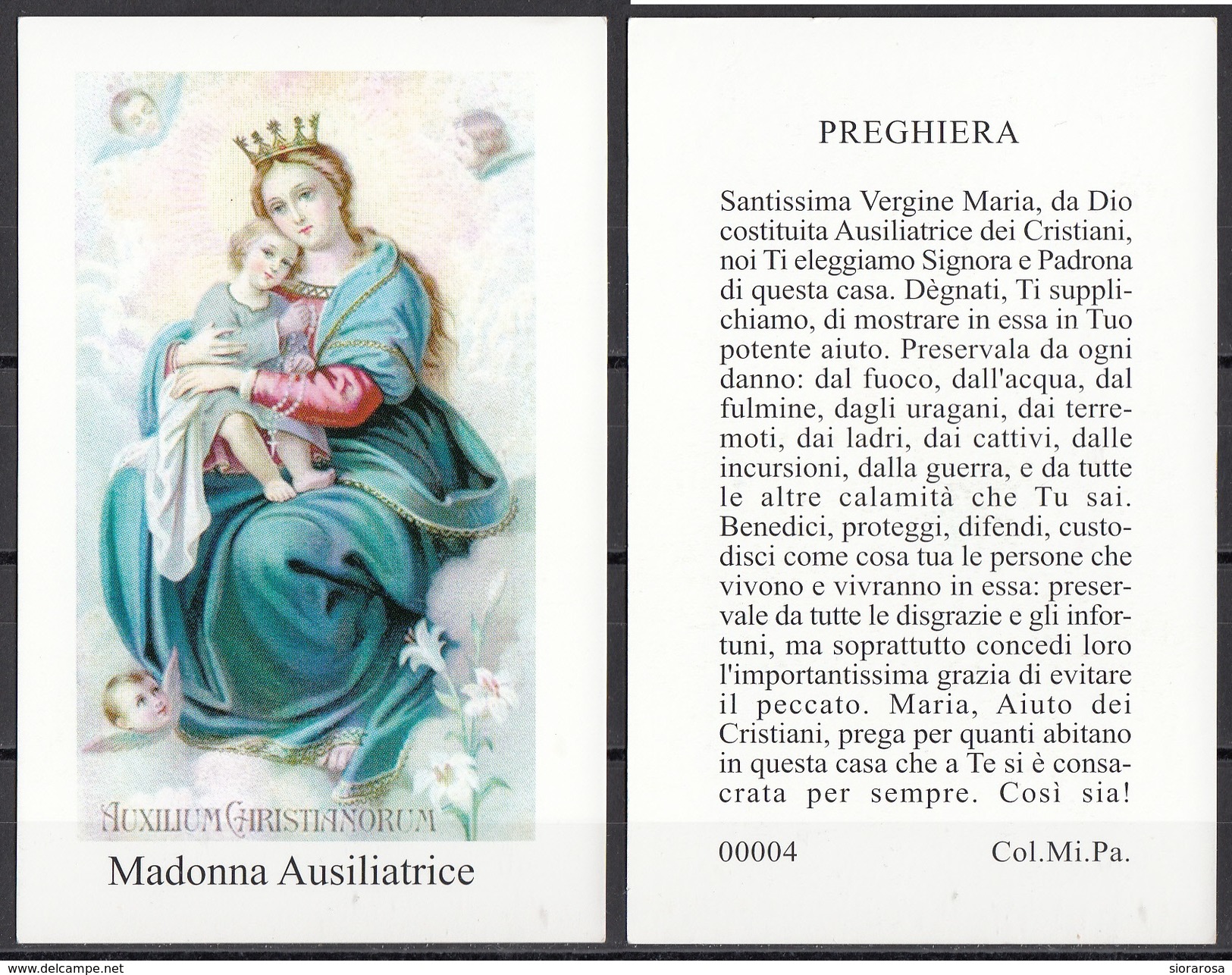 Madonna Ausiliatrice - Santini