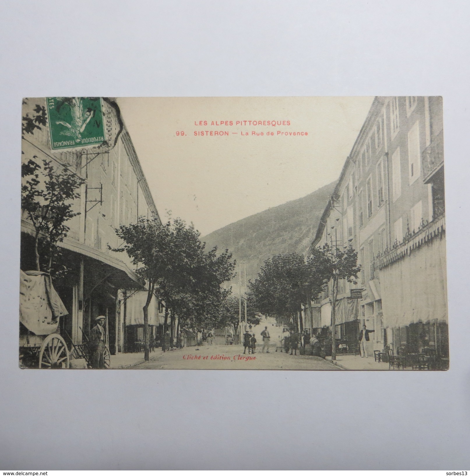 04 - SISTERON  - La Rue De Provence - Sisteron