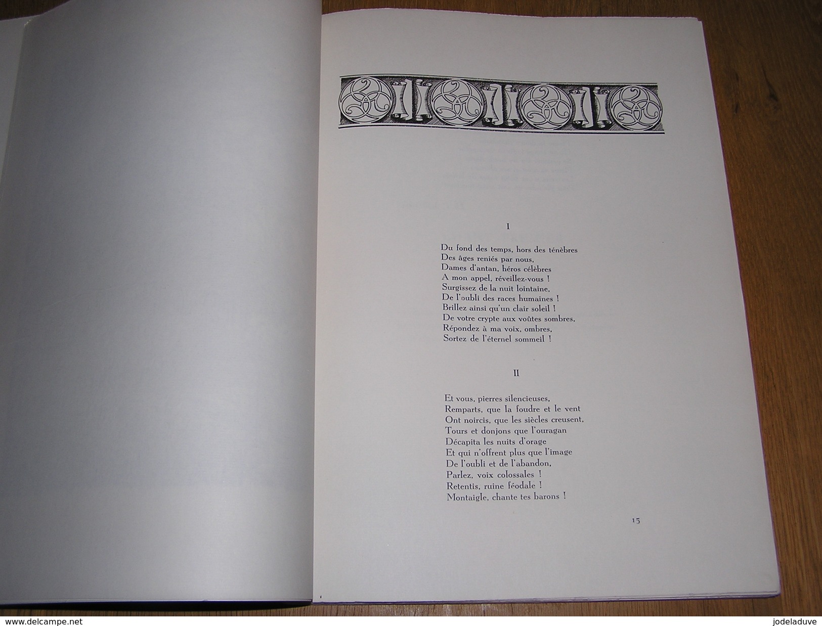 RARE ! MONTAIGLE OU LE ROMAN DE GILLE ET DE MIDONNE Amaury De La Chevalerie 1973 Dinant Falaën A Soler Trouvère Chant HC