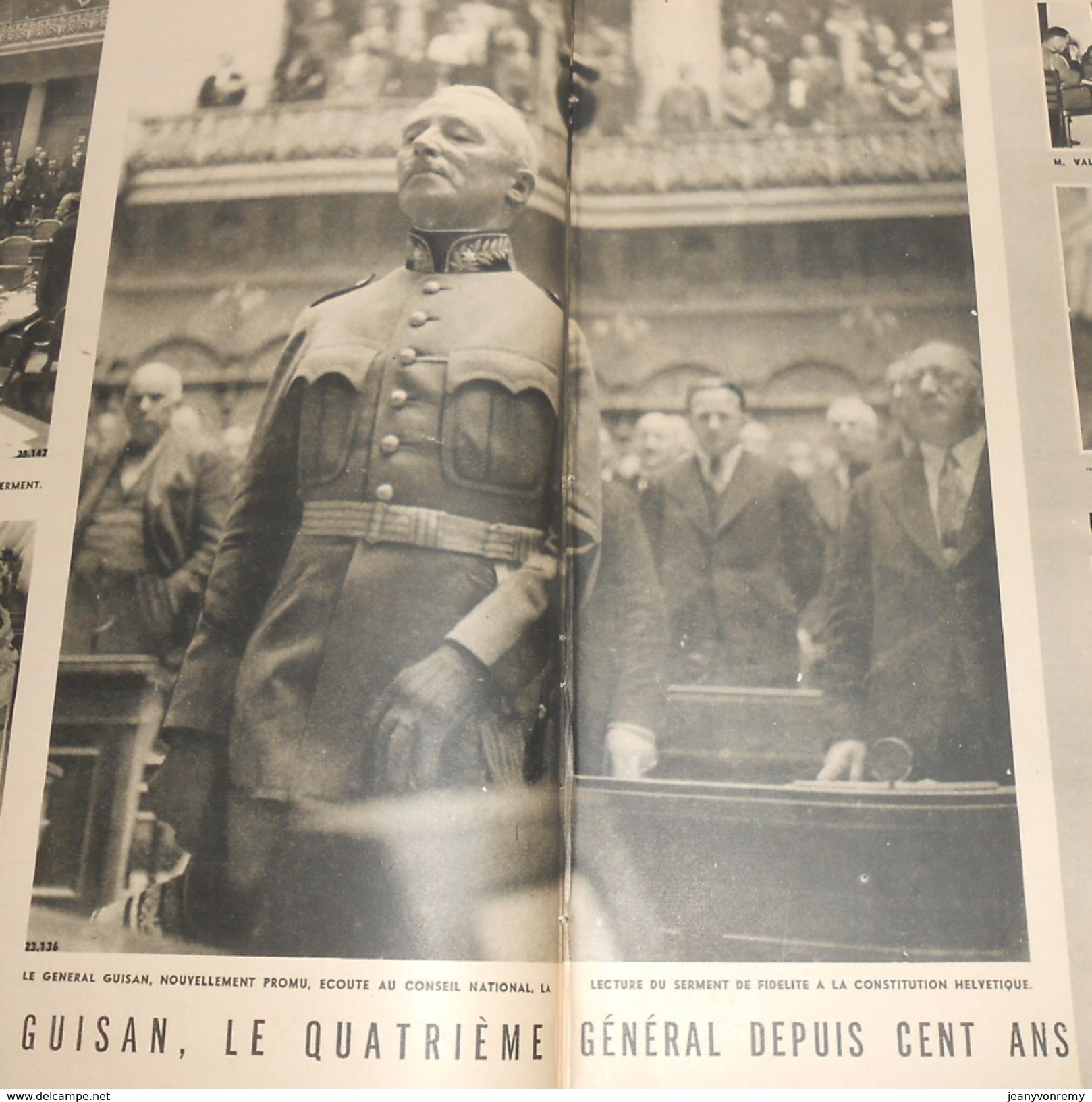 Match. 30 Novembre 1939. Suisse, La Plus Vieille Démocratie Du Monde.Mines En Mer. - 1900 - 1949