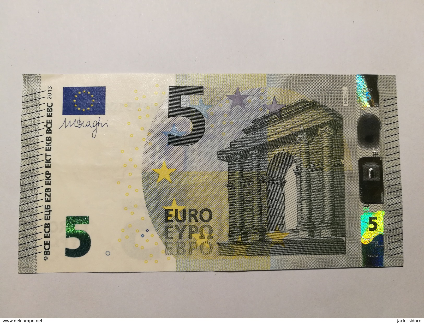 5Euro N009C5 Used But Good Condition - 5 Euro