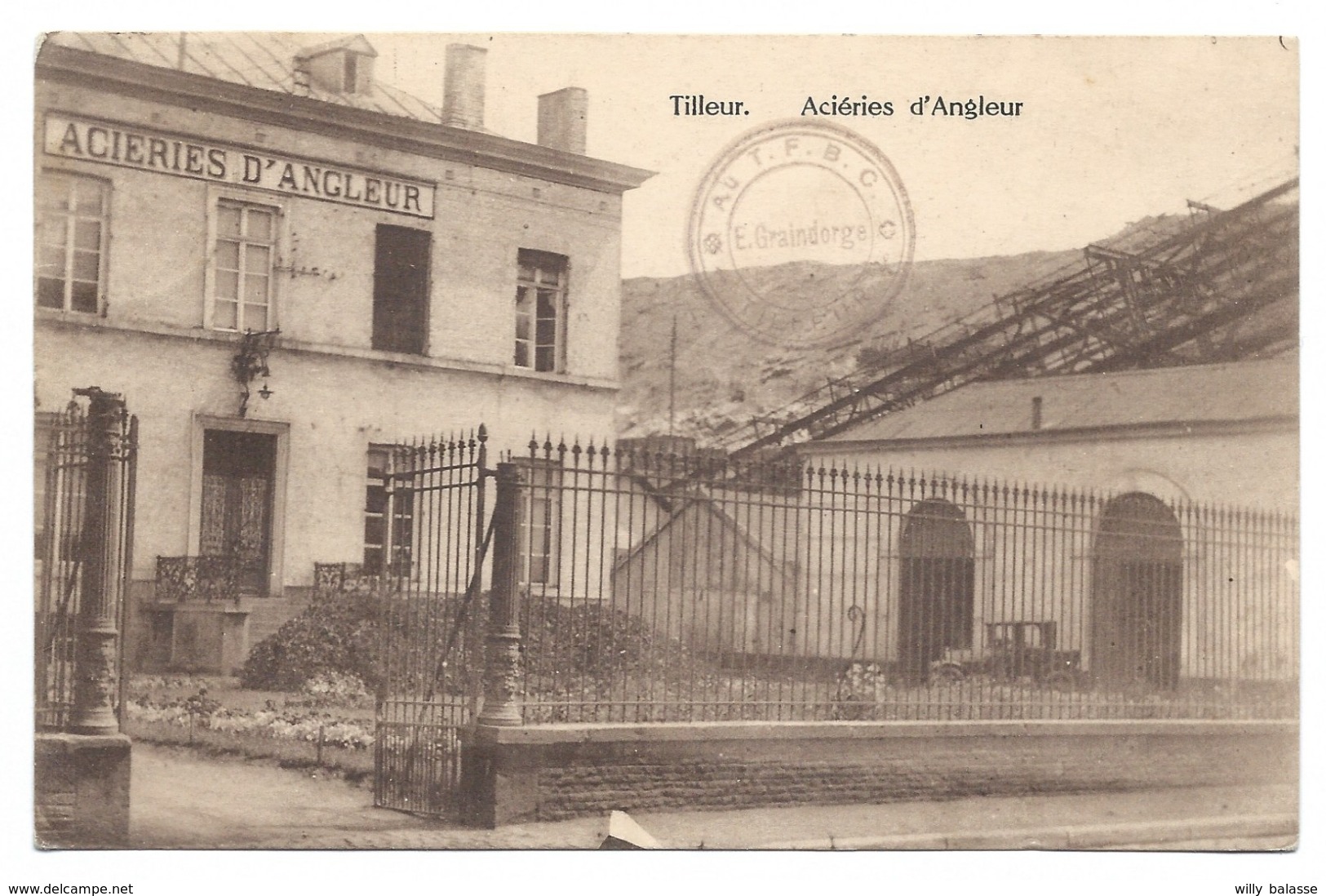 +++ CPA - TILLEUR - Aciéries D'Angleur   // - Saint-Nicolas