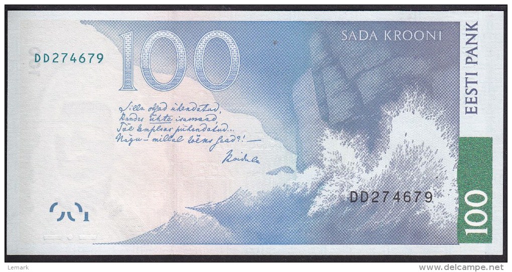 Estonia 100 Krooni  2007 P88 UNC - Estonie