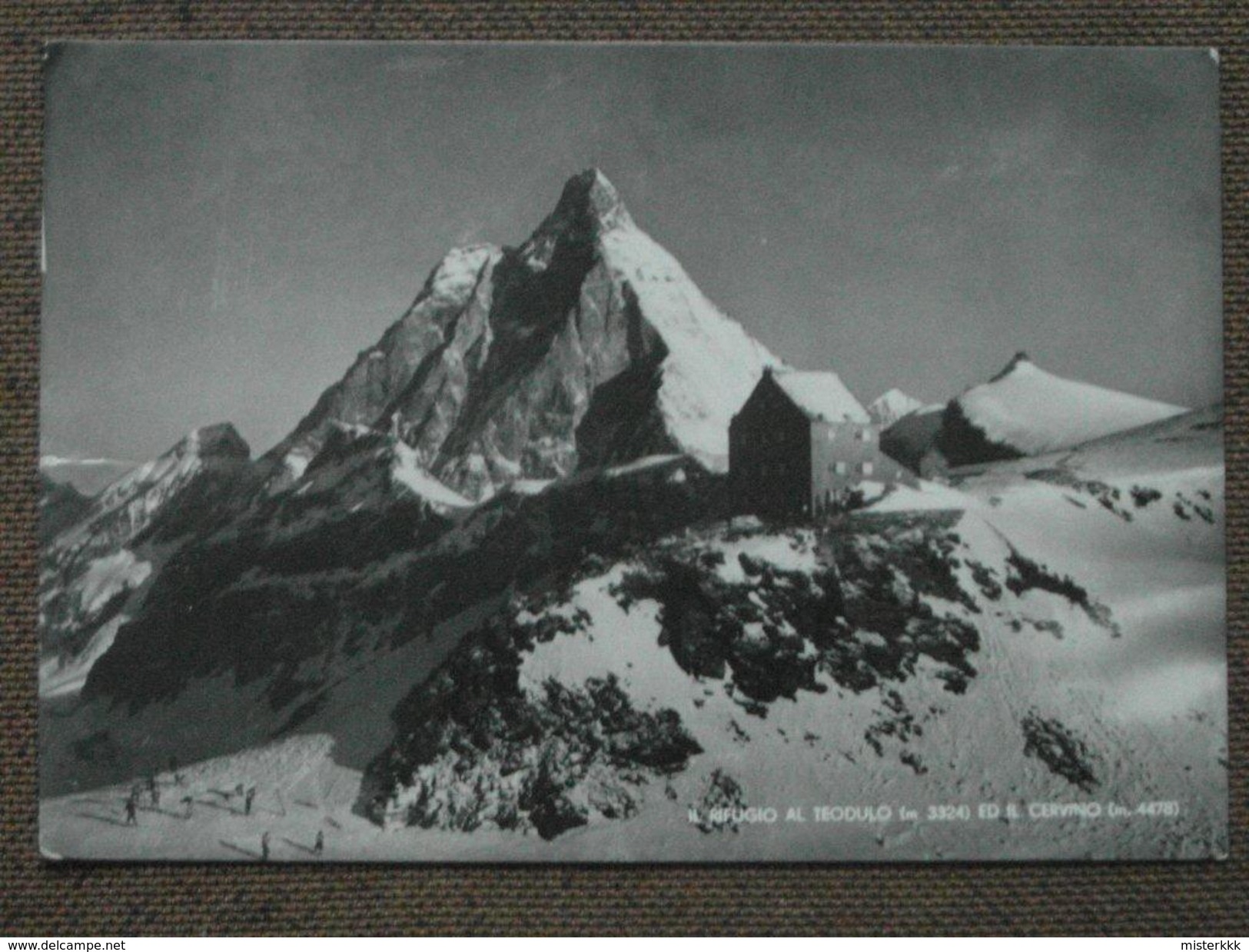 RIFUGIO TEODULO -CERVINO -1955   --  BELLA - Altri & Non Classificati