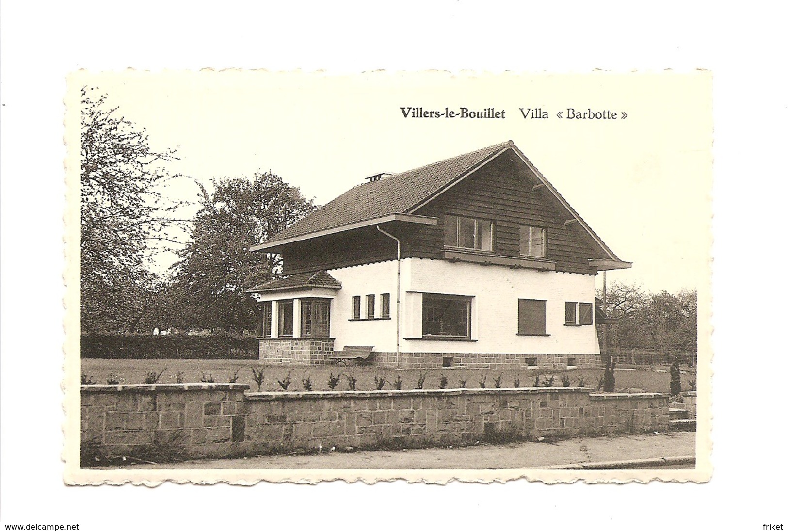 - 2370 -   VILLERS LE BOUILLET        Villa  Barbotte - Villers-le-Bouillet