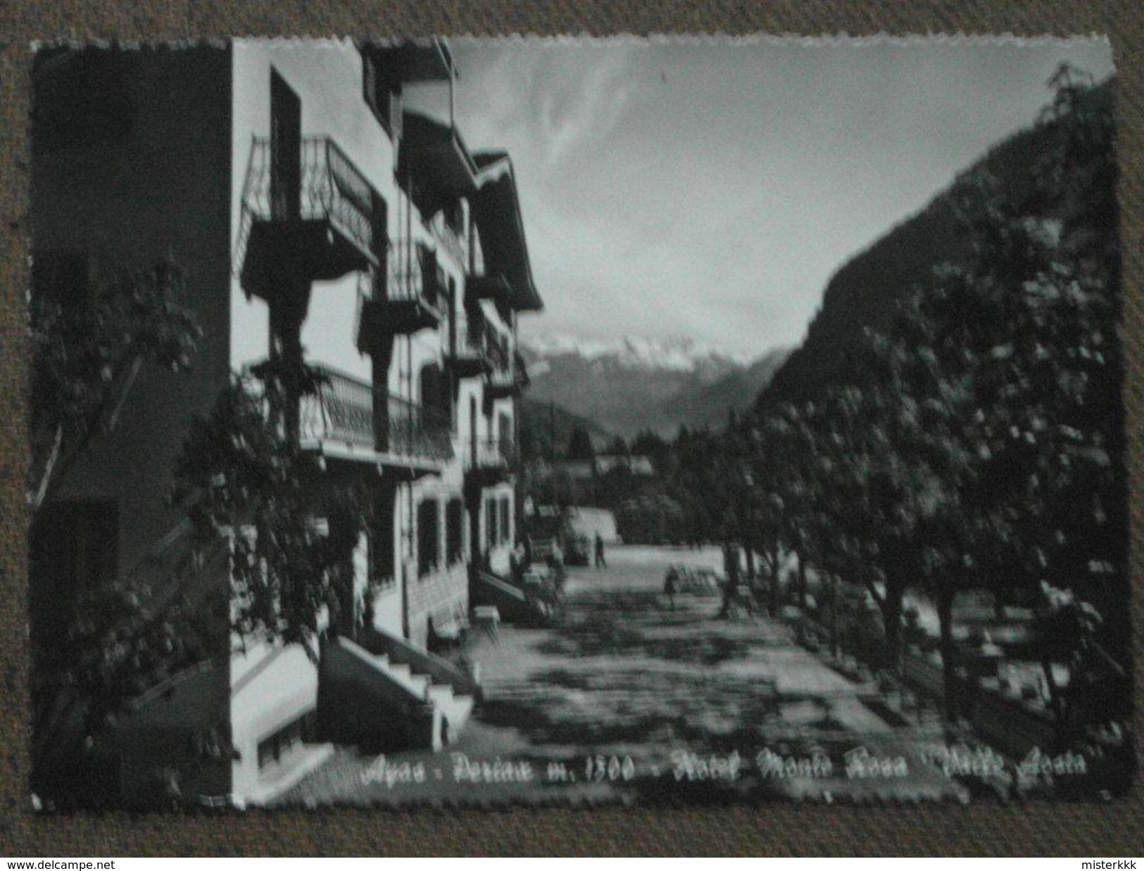 AYAS - PERIAX - HOTEL MONTE ROSA - 1956 -   BELLISSIMA - Altri & Non Classificati