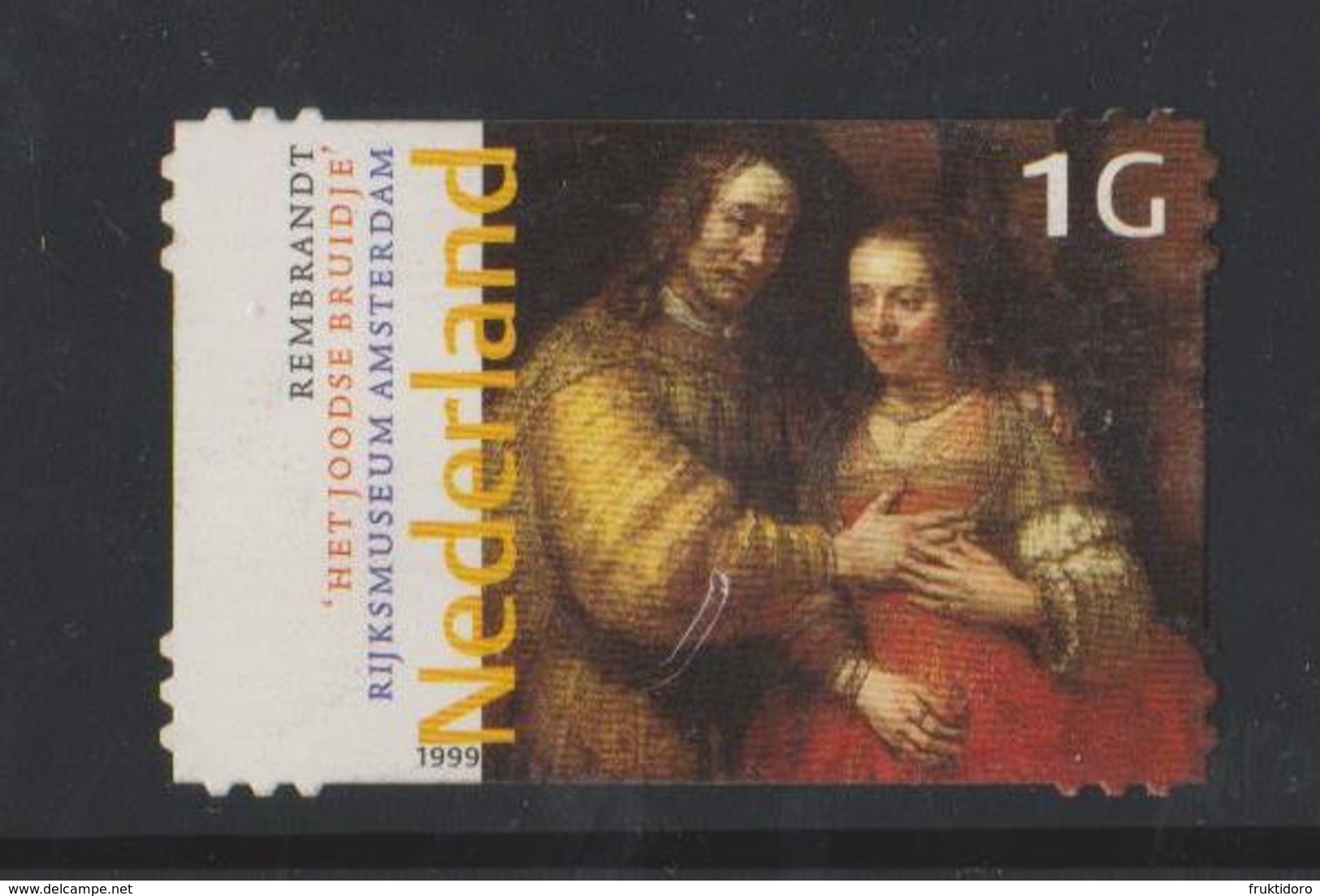 The Netherlands Mi 1730 Rembrandt 'Jew's Bride' - 1999 * - Sonstige & Ohne Zuordnung