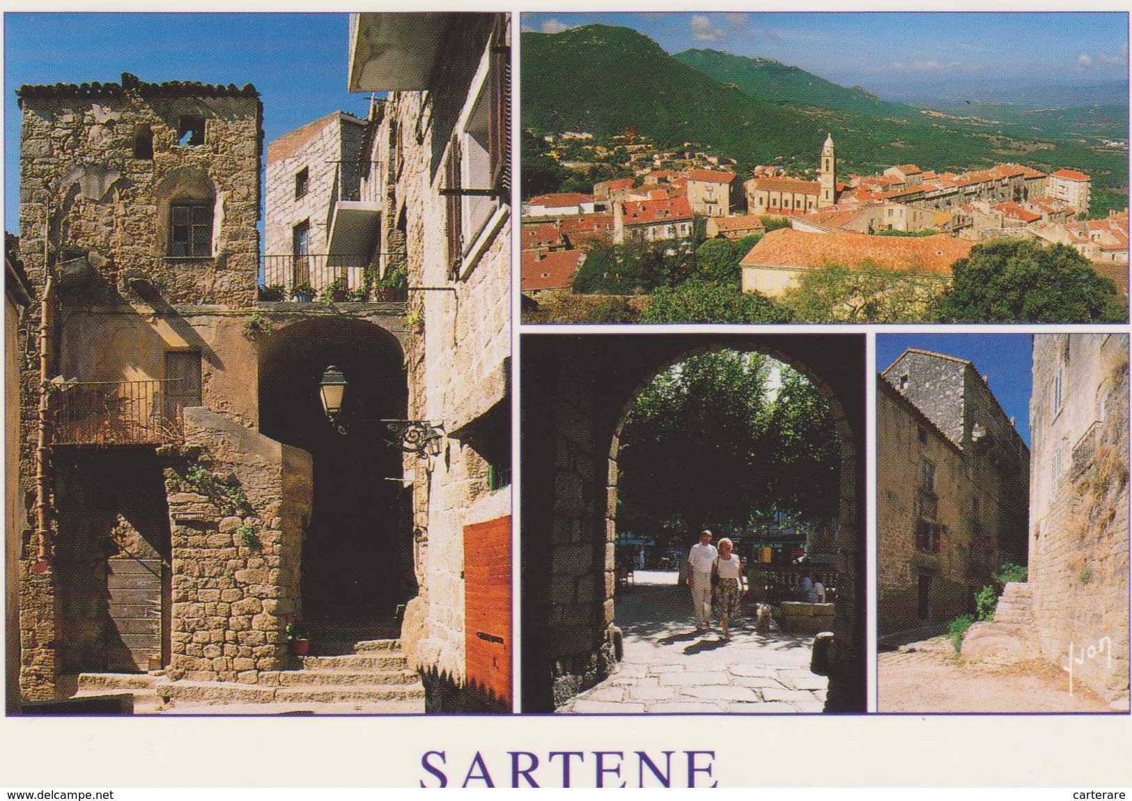 CORSE DU SUD,CORSICA,SARTENE,PRES PROPRIANO,LA PLUS CORSE DES VILLES CORSE SELON PROSPER MERIMEE - Sartene