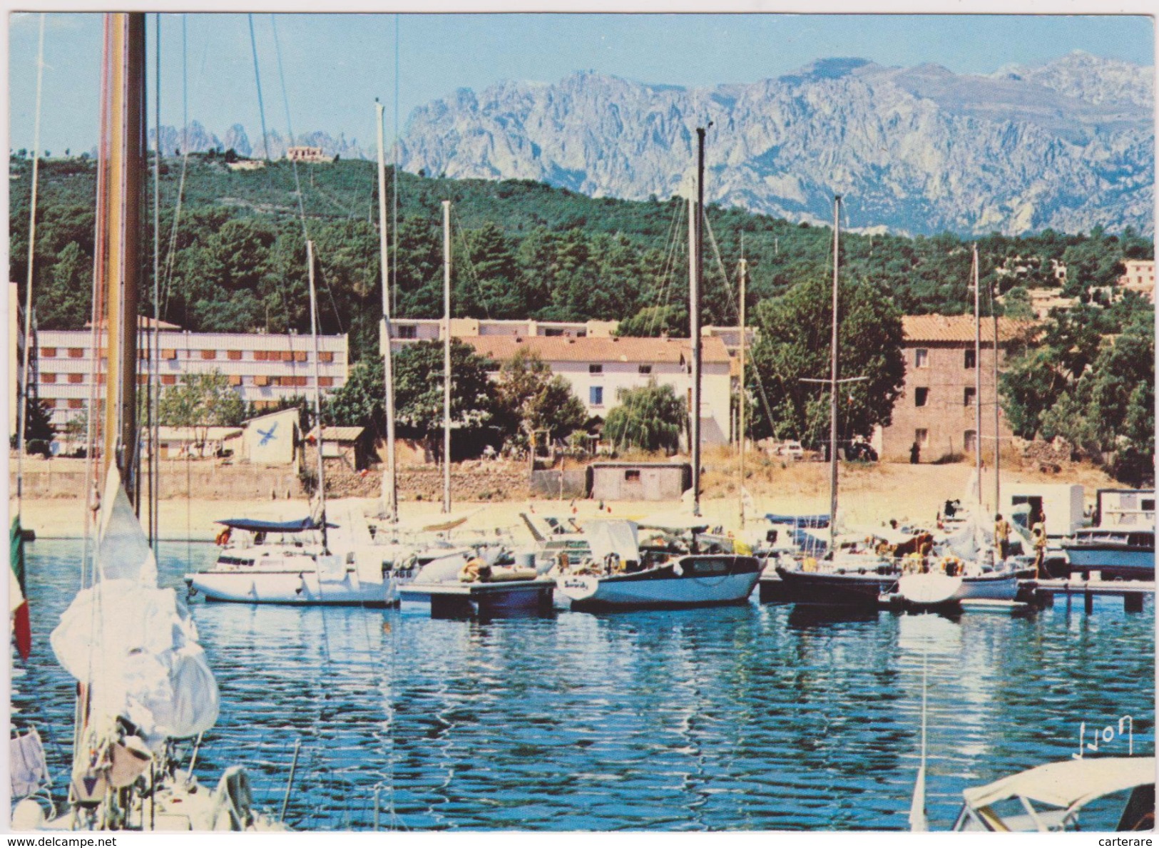 CORSE DU SUD,CORSICA,PRES SARTENE,SARI SOLENZARA,PORT - Sartene