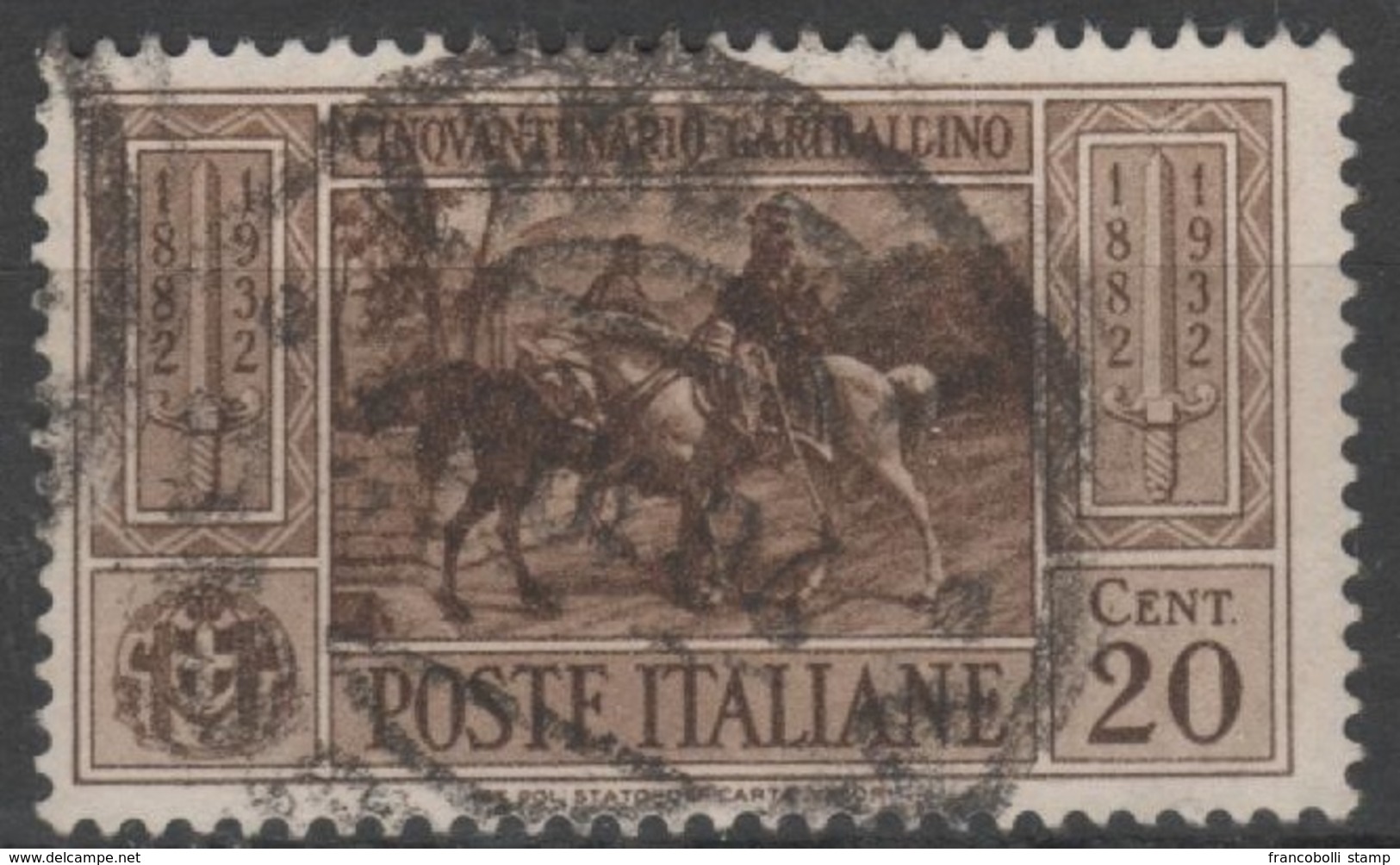 1932 Garibaldi P.o. Valore Singolo US - Usati