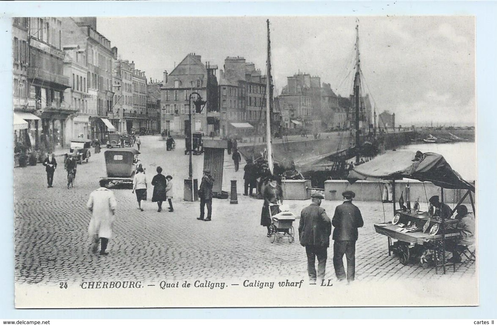 DC 261 - Cherbourg - Quai De Caligny. - LL 24 - Cherbourg