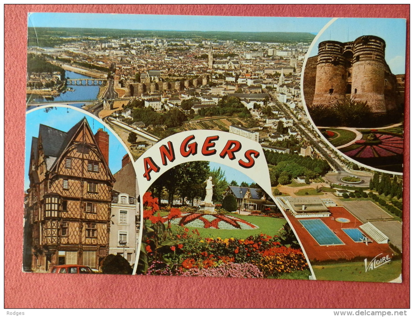 Dep 49 , Cpm  ANGERS   , Multivues , 3357 , Vue Générale , La Maine  , Le Chateau , ...(315) - Angers