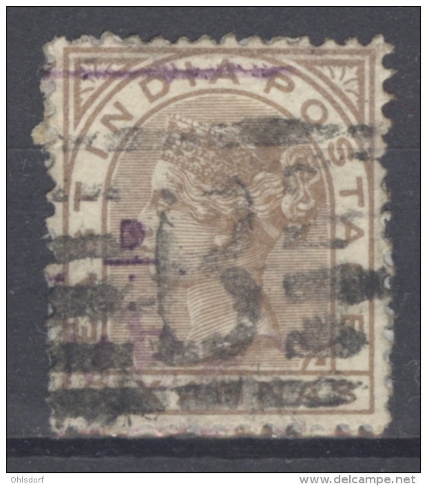 INDIA 1874-79: YT 30, O - FREE SHIPPING ABOVE 10 EURO - 1858-79 Kronenkolonie