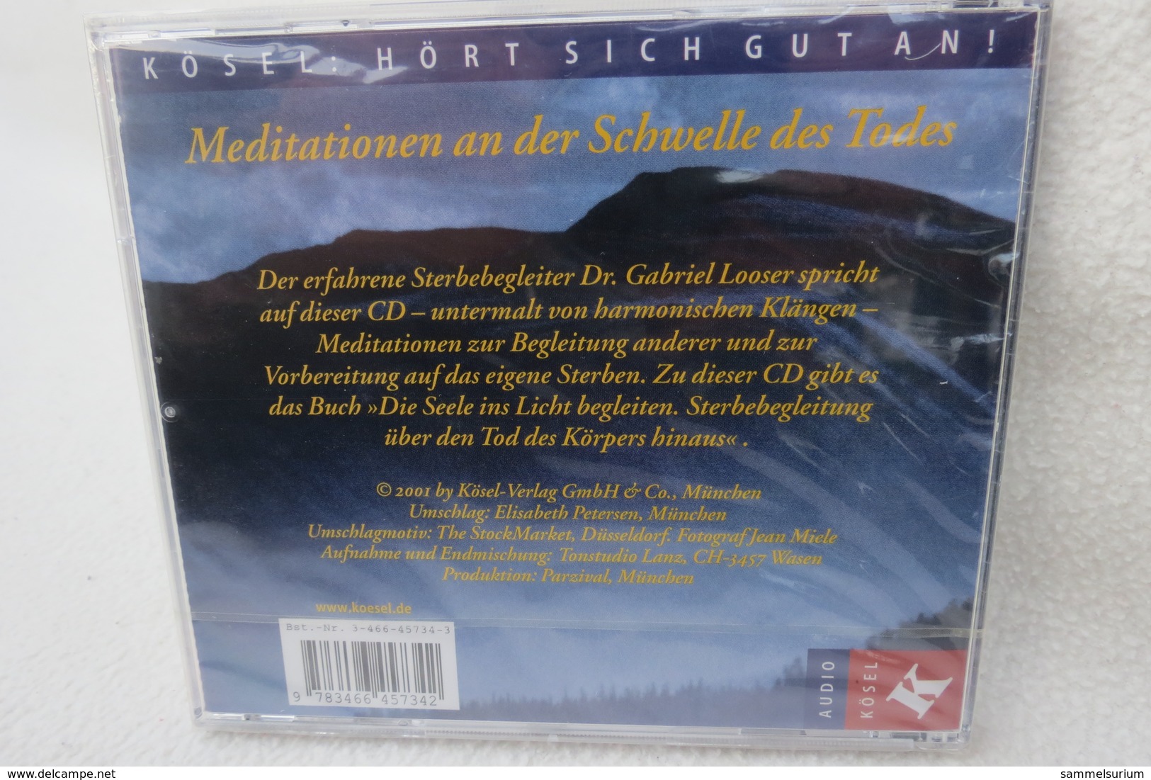 CD "die Seele Ins Licht Begleiten" Meditationen An Der Schwelle Des Todes - Sonstige & Ohne Zuordnung