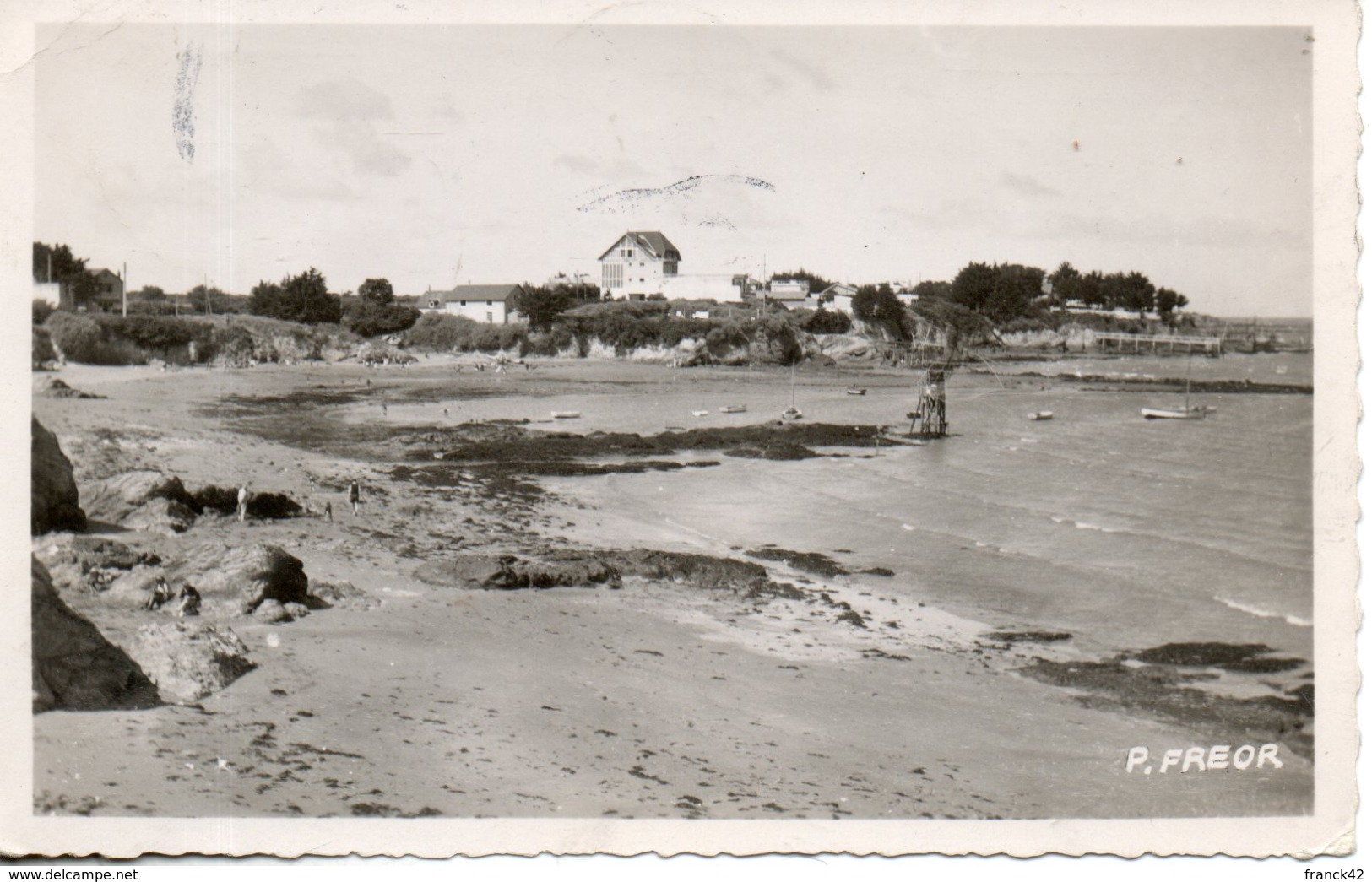 44. La Plaine Sur Mer. Plage Du Cormier. Cpsm Petit Format. - La-Plaine-sur-Mer