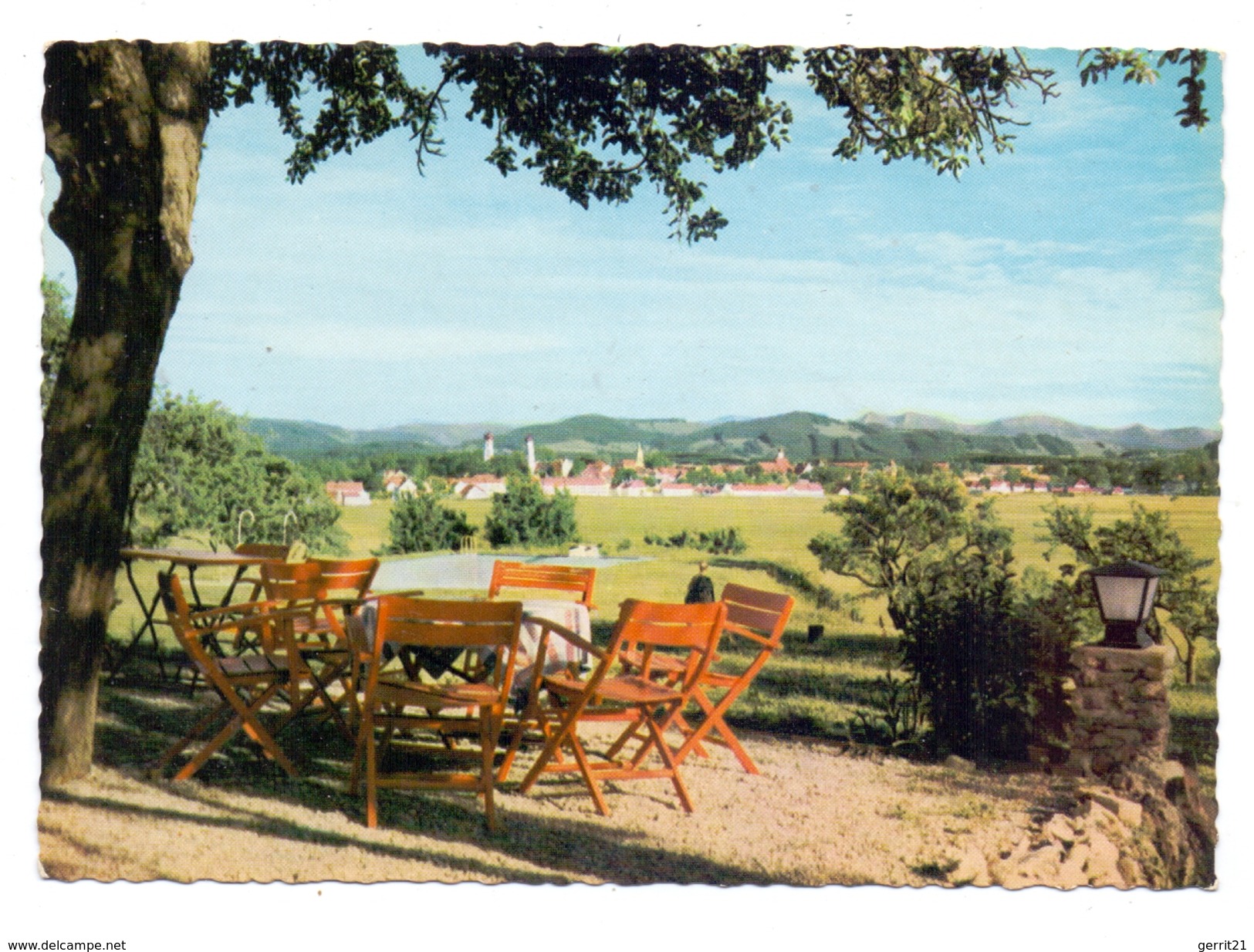 7972 ISNY - NEUTRAUCHBURG, Fürstl. Waldburg Zeil'sche Schloßgutverwaltung, Blick Auf Isny, 1959 - Isny