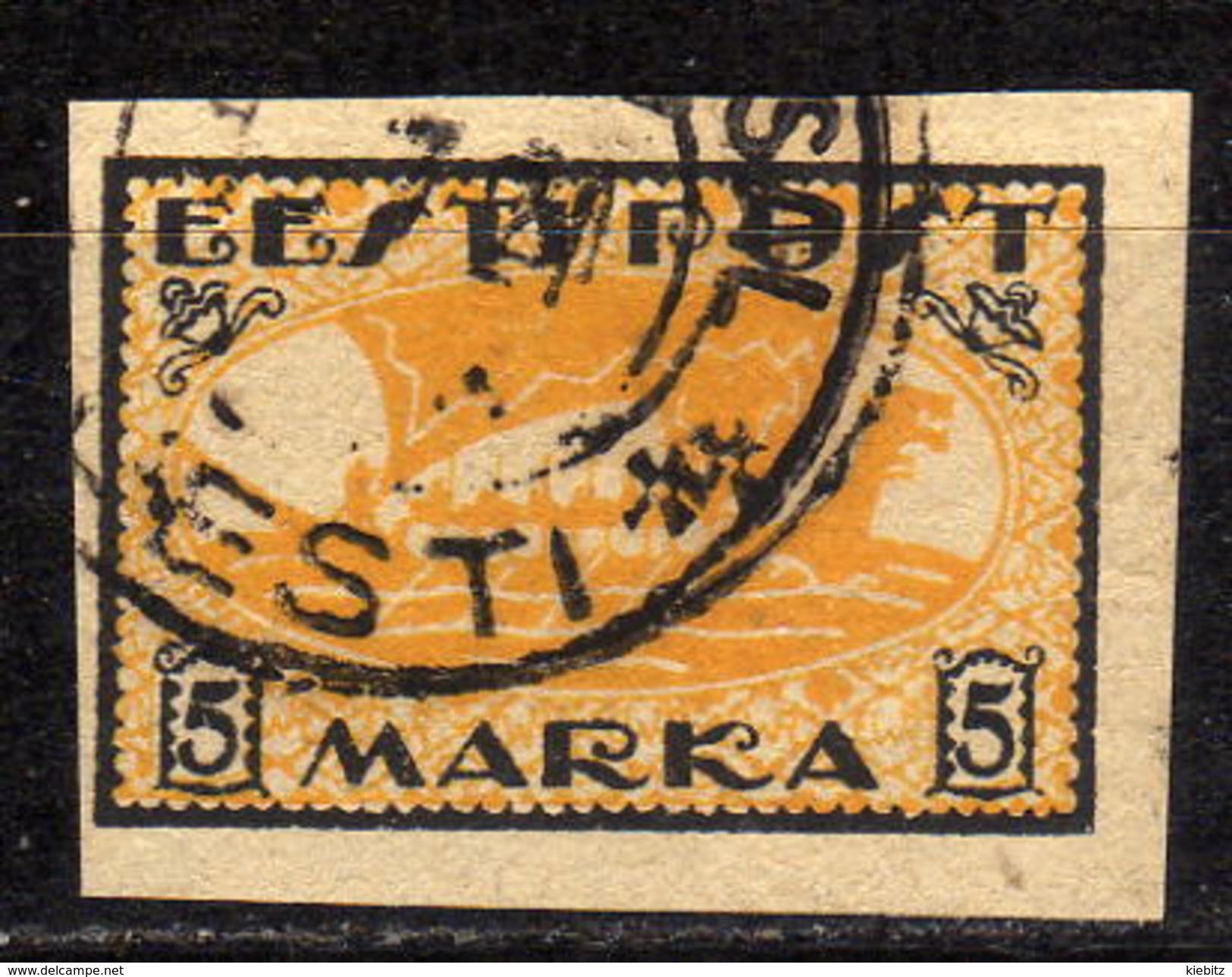 ESTLAND 1919 - MiNr: 13y  Used - Estland